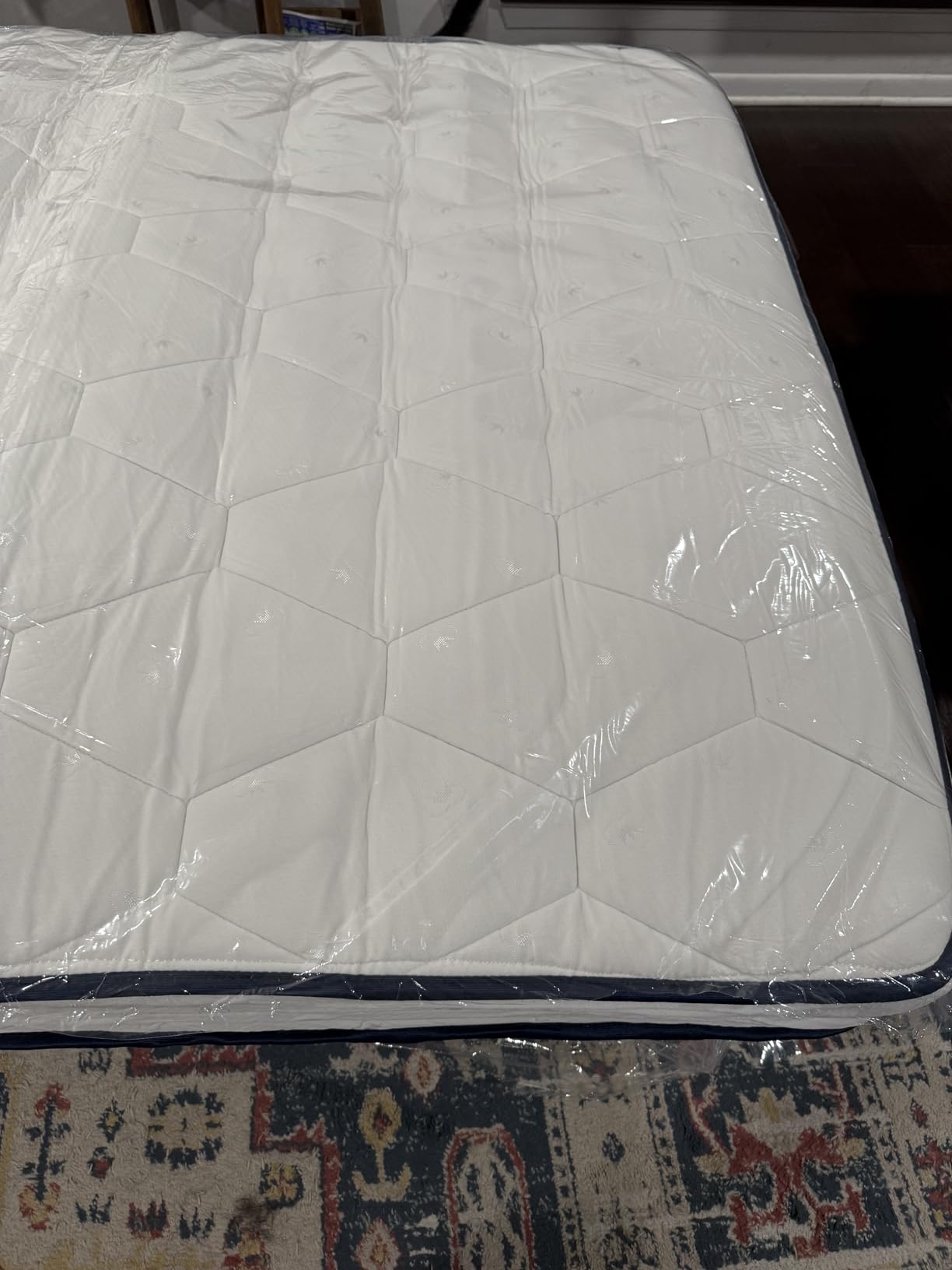 Novilla Queen Mattress, 12 Inch Hybrid Mattress Queen with Comfort Foam, Innerspring Pillow Top Mattresses in a Box, Pressure & Pain Relief, Soft Feel but Supportive customer photo 1