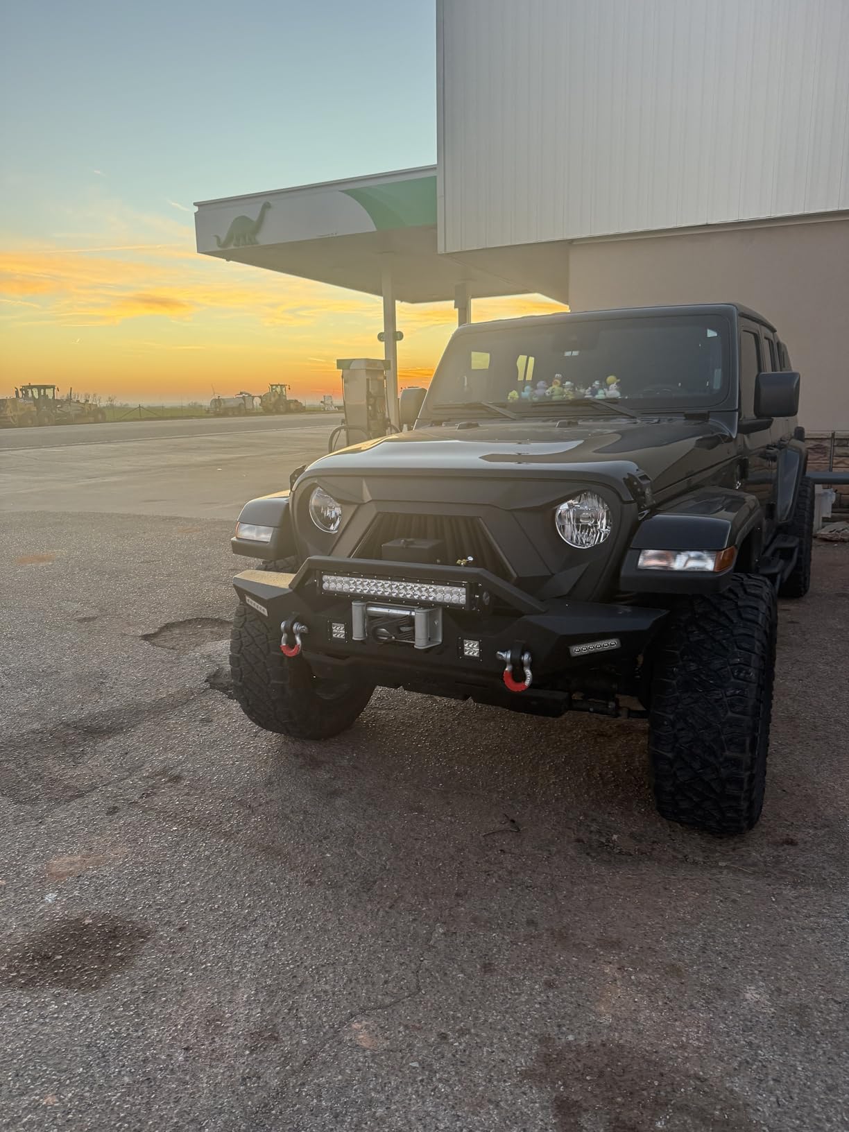 OMP Offroad Aluminum Front Skid Plate Compatible for Jeep Wrangler 2018-2026, Jeep Gladiator - Heavy Duty Gladiator Bumper Skid Plate, Light Weight, Easy Installation customer photo 2