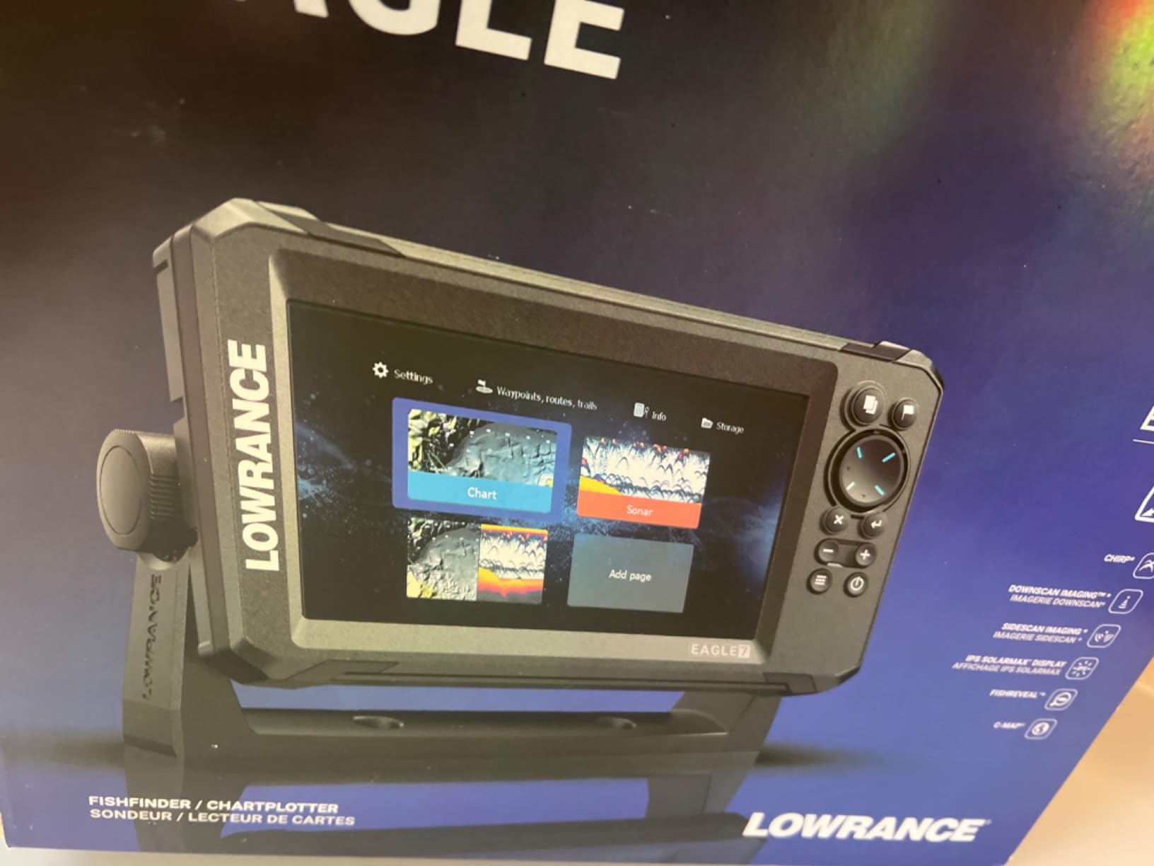 Lowrance Eagle Fish Finders with IPS Screen customer photo 1