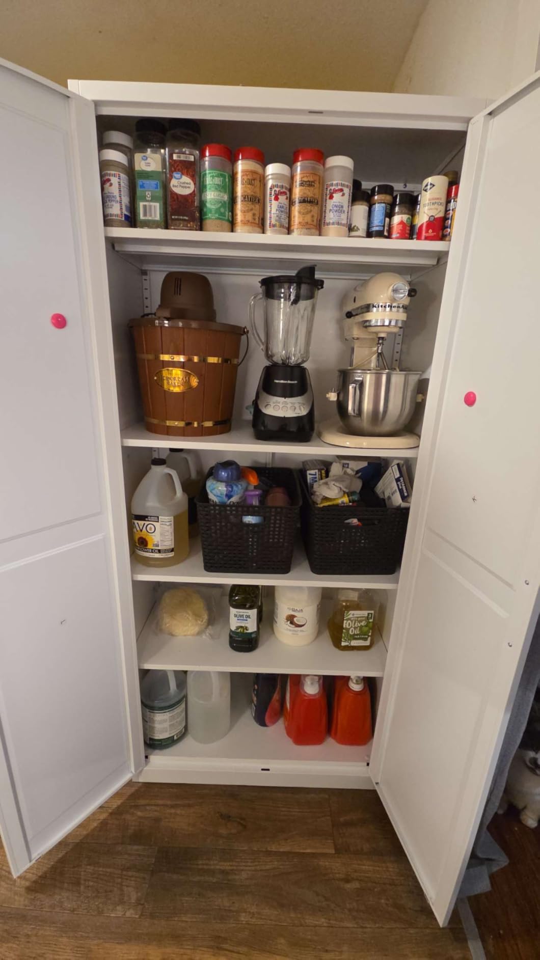 SteeLoong Kitchen Pantry Cabinet, 71