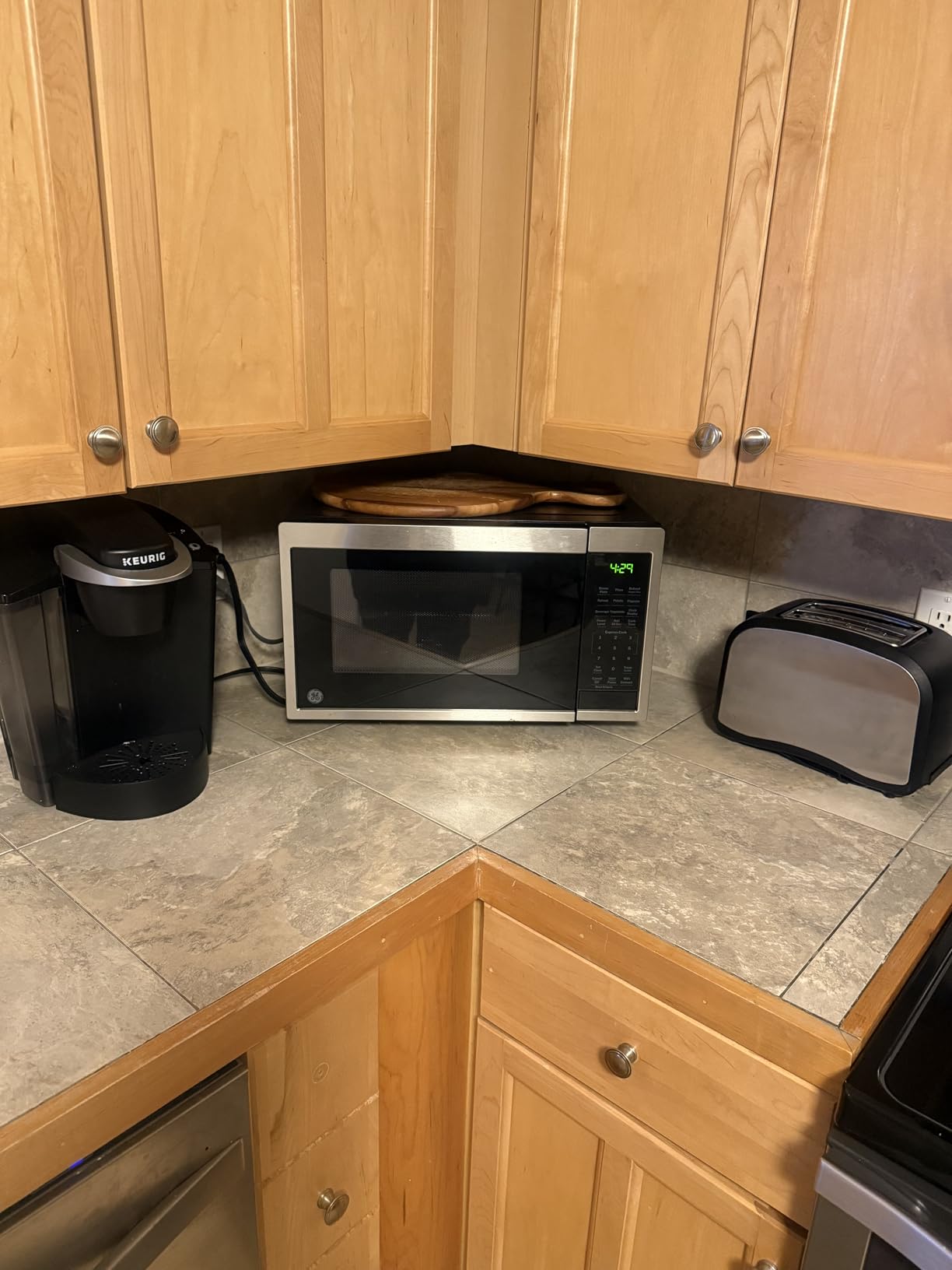 GE Smart Countertop Microwave Oven, Scan-to-Cook Technology and Wifi-Connectivity, 0.9 Cubic Feet Capacity, 900 Watts, Child-Lock Technology, Smart Home & Kitchen Essentials, Stainless Steel customer photo 1