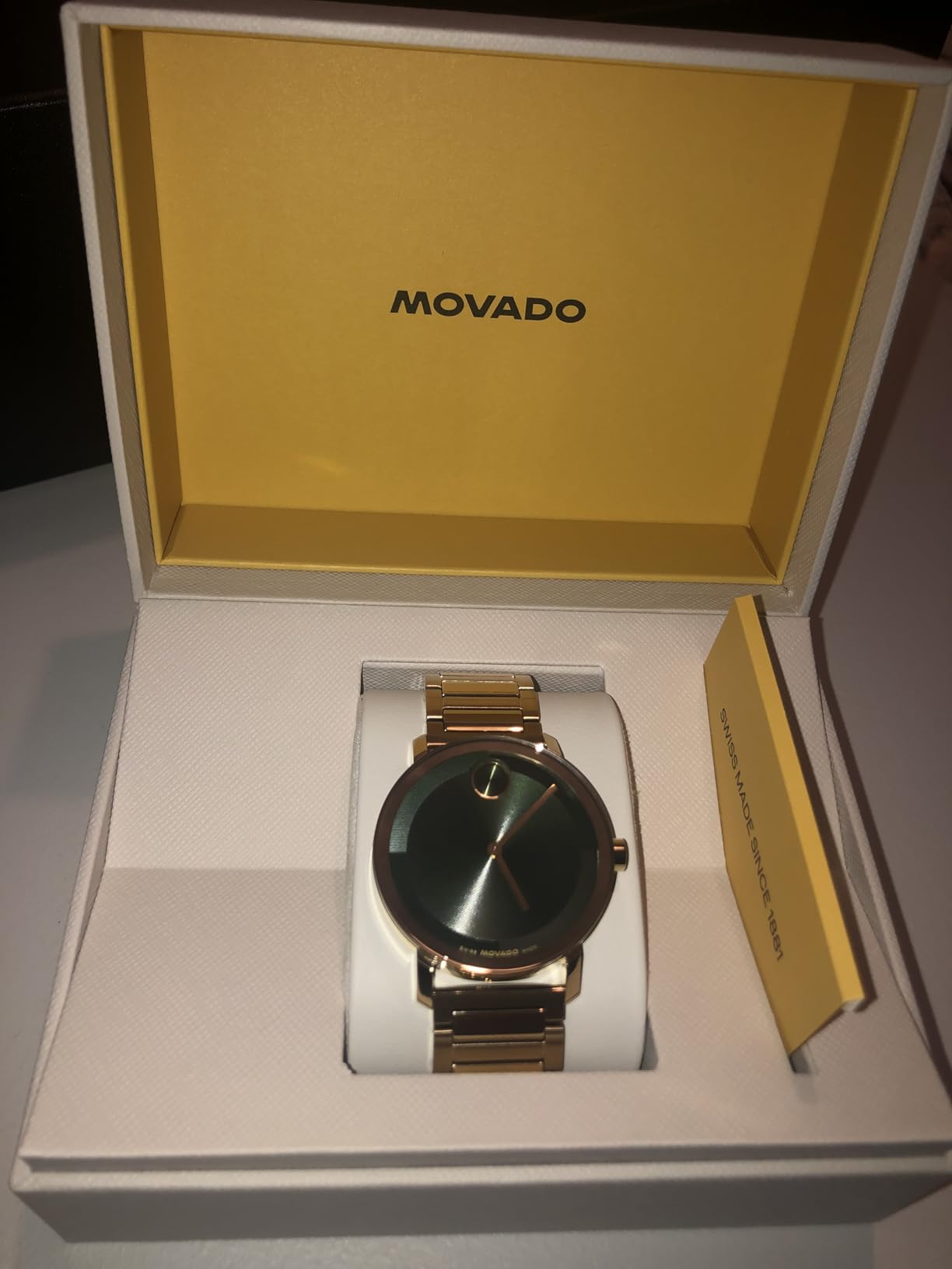 Movado Bold Evolution 2.0 Men's Watch - Swiss Quartz Movement, Stainless Steel Mesh Bracelet - 3 ATM Water Resistance - 40mm customer photo 1