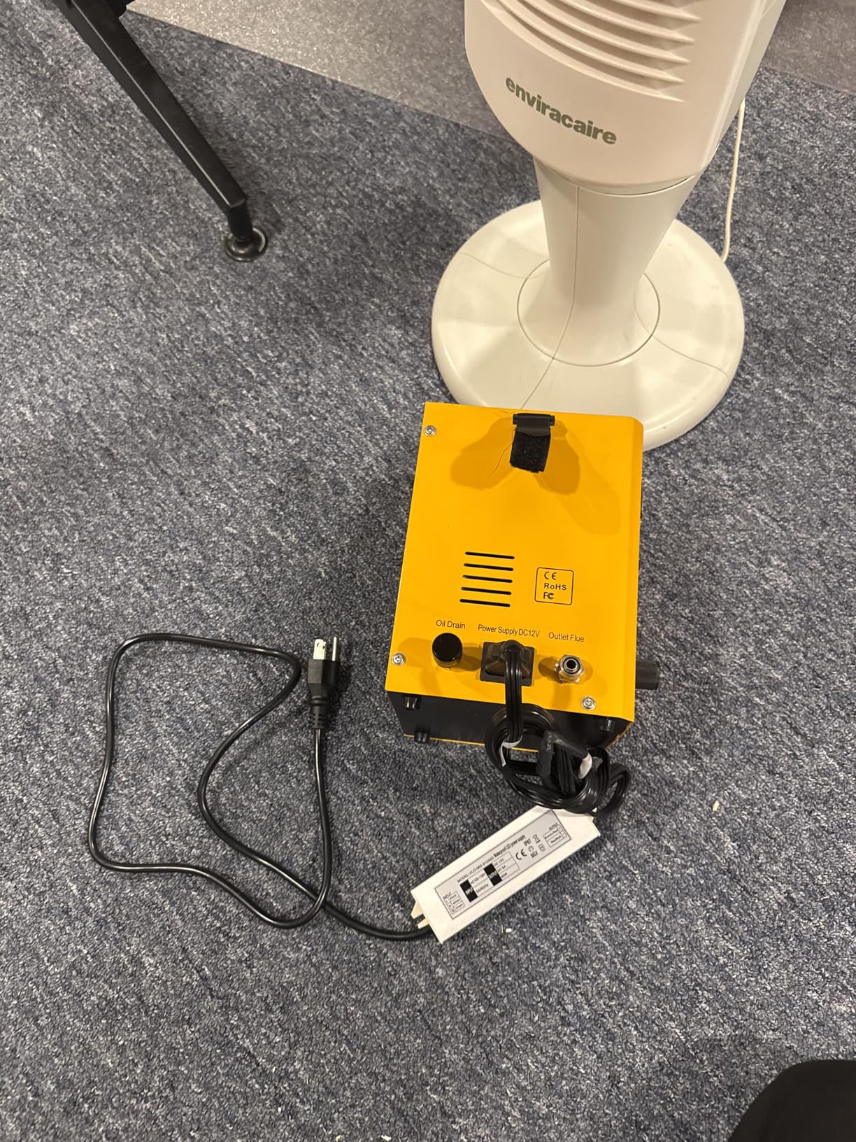 Smoke Machine Automotive with Built-in Air Compressor, Professional Smoke Leak Detector for Car, Diagnostic Leak Tester Tools for EVAP, Vacuum, Fuel and More Leak Testing customer photo 1