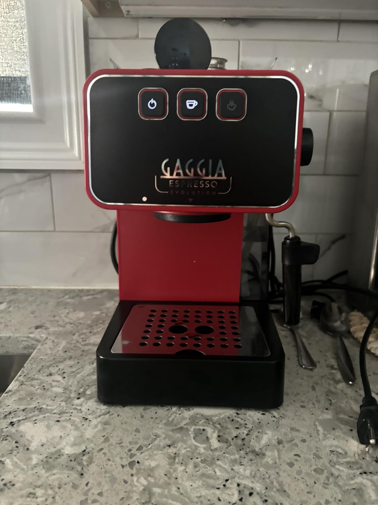 Gaggia Espresso Evolution - Lava Red customer photo 1