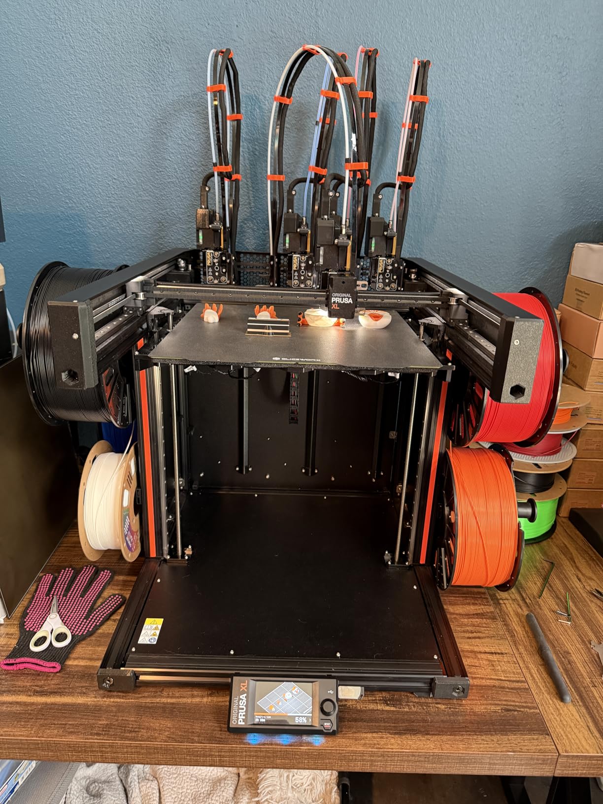 XL 5-Toolhead CoreXY 3D Printer - Large-Format Multi-Material & Full-Color Professional Printing System, Industrial Prototyping, Advanced Multi-Tool Platform customer photo 1