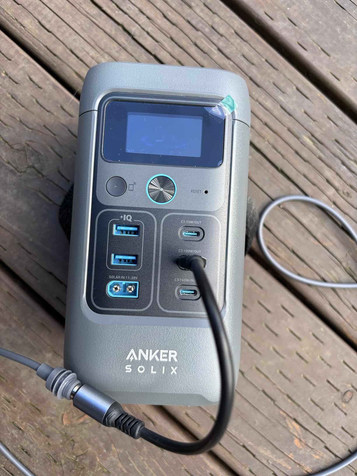 Anker SOLIX C200 DC Power Bank Station, 192Wh Portable Power Station, LiFePO4 Battery, 200W Solar Generator, for Outdoor Camping, Traveling, and Emergencies (No Wall Charger Included) customer photo 2