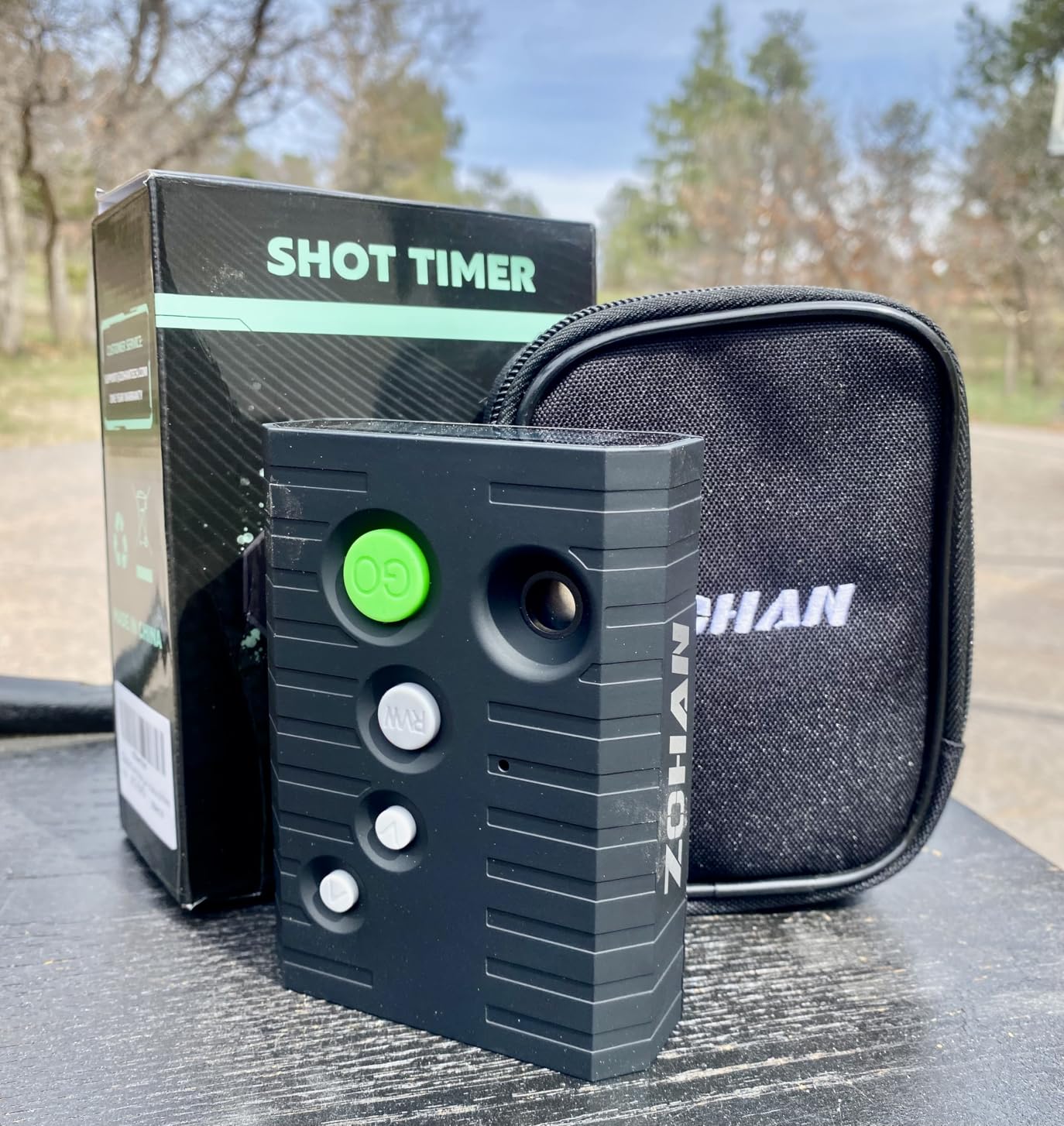 ZOHAN Upgraded Shot Timer for Shooting Competition - Shot Timers for Firearms with Improved Loud Buzzer, RO use, 4 Modes customer photo 1