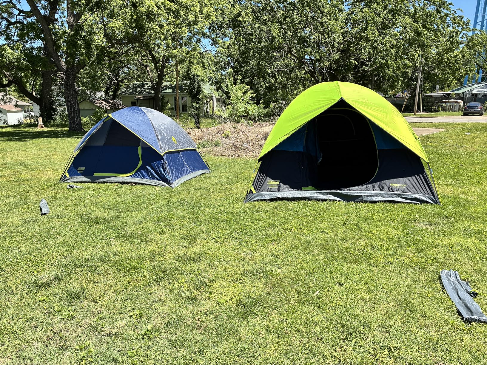 Coleman Sundome Dark Room 4/6 Person Tent, Blocks 90% of Sunlight to Keep Inside Cool, Weatherproof Tent with Rainfly Sets Up in Minutes customer photo 2