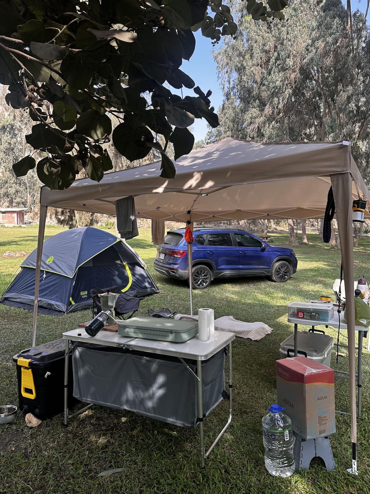 Coleman Sundome Camping Tent with Rainfly, 2/3/4/6 Person Tent Sets Up in 10 Mins, Weatherproof Shelter for Camping, Festivals, Backyard, Sleepovers, & More customer photo 2