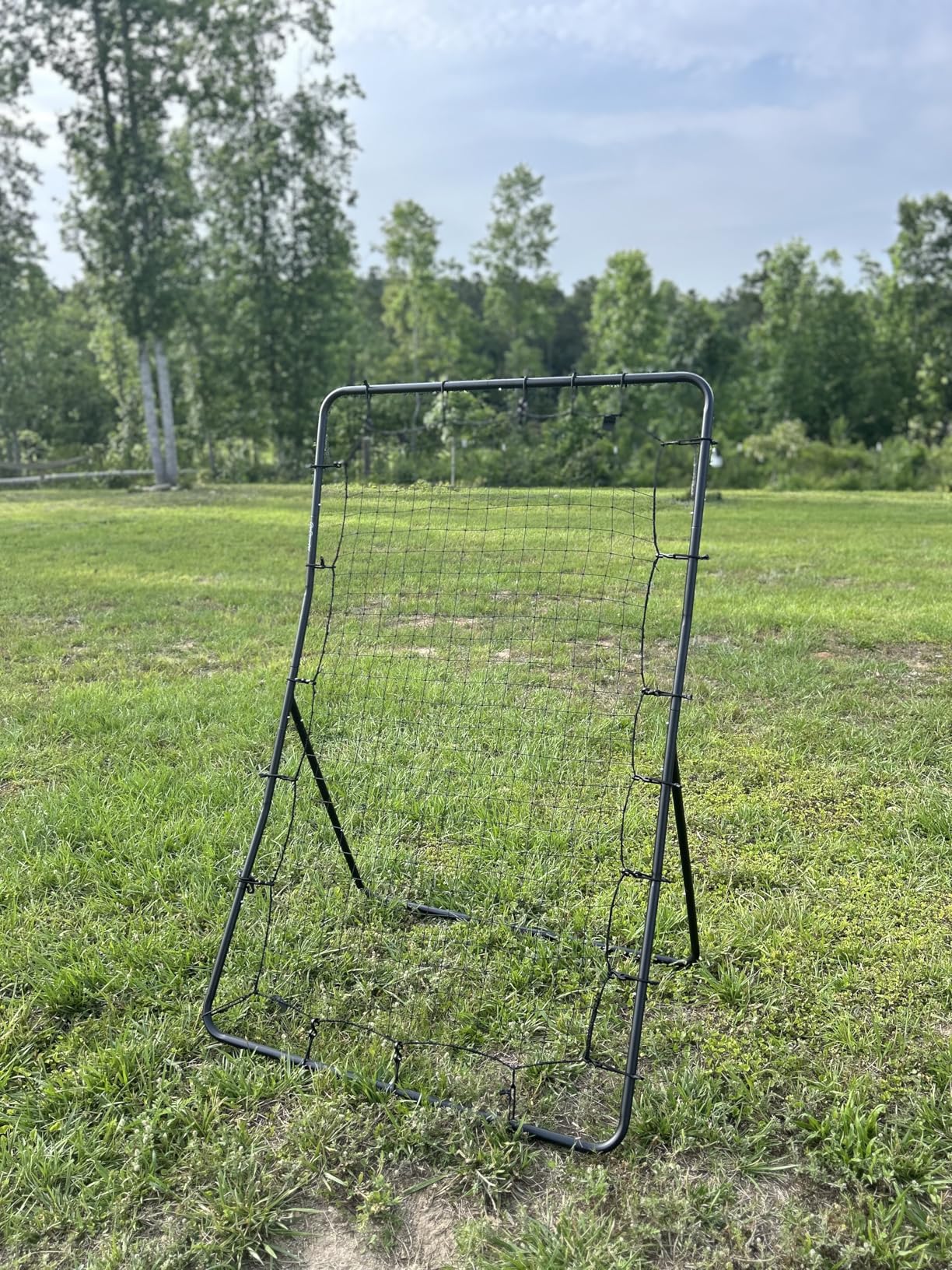 GoSports Baseball & Softball Pitching and Fielding Rebounder - Pitch Back Net - Choose Your Size customer photo 1