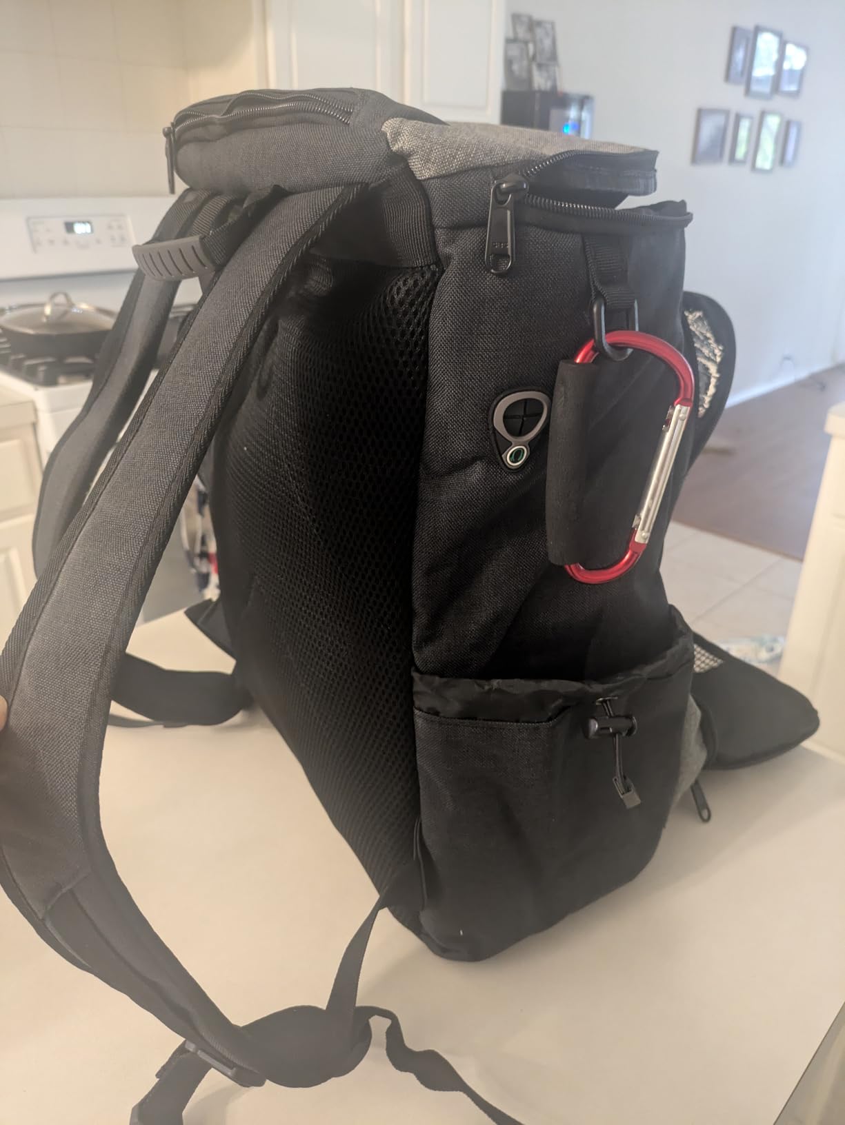 HAMBOLY Pickleball Bag for Men & Women, Large Pickleball Backpack with Shoes Compartment and Cooler, Fence Hook Design customer photo 2
