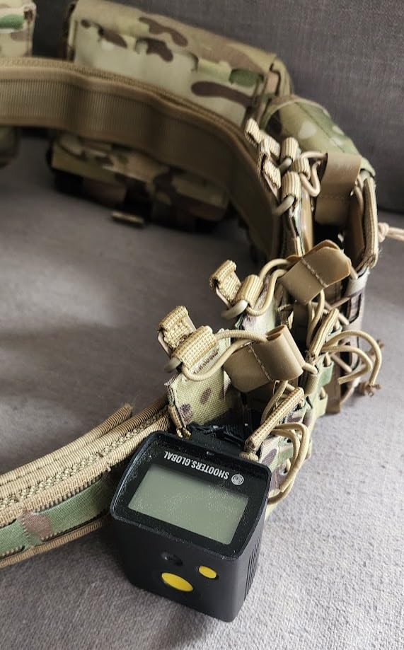 SG Timer GO | Affordable Shot Timer for Training & Dry Fire, Best Battery Life, Smart Sensor, Belt Quick Release, Bluetooth & Free Mobile app with Video Recording (Belt Quick Release + Pocket Clip) customer photo 1