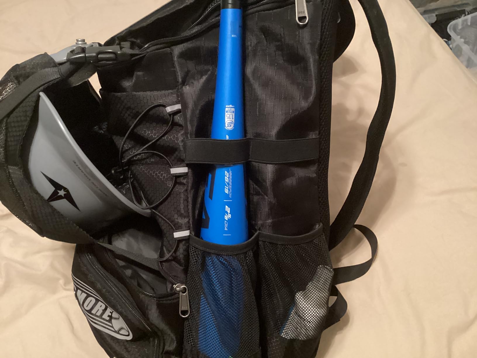 Easton Speed Baseball Bat | USSSA - Coach/Machine Pitch | -11 Drop | 2 5/8' Barrel | 1 Pc. Alloy customer photo 2