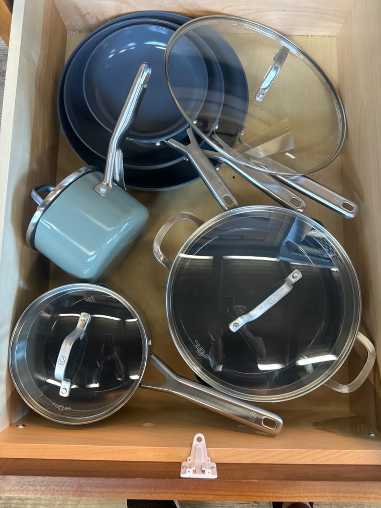 Ceramic Nonstick 12-pc. Cookware Set customer photo 2
