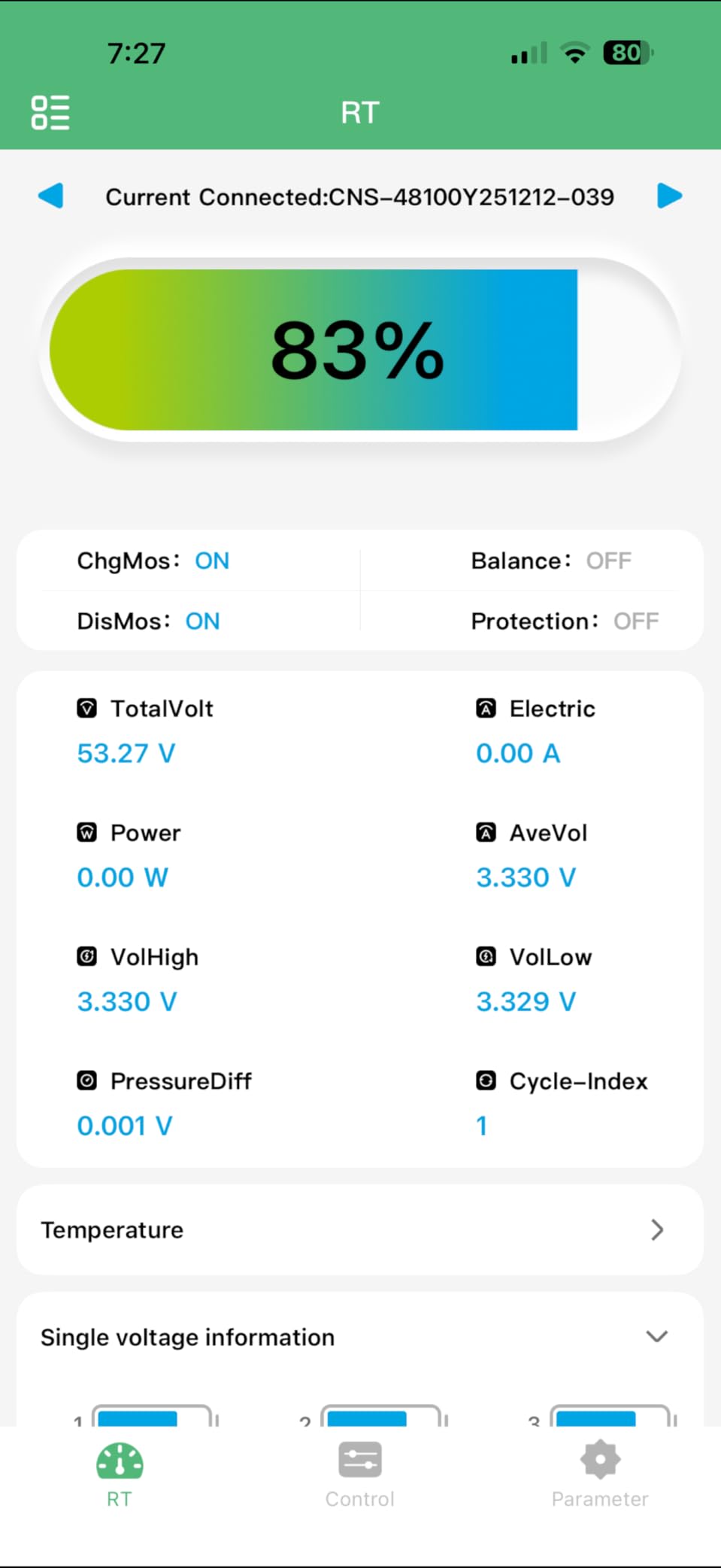 CHINS 48V Lithium Golf Cart Battery, 48 Volt 100Ah LiFePO4 Battery, Built-in Bluetooth 200A BMS, Includes 48V 18A Charger, Monitor, Perfect for Golf Carts customer photo 1