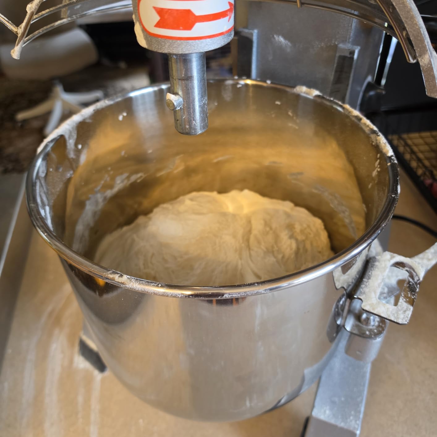VEVOR Commercial Mixer, 10Qt Stainless Steel Bowl, 450W Commercial Stand Mixer with 3 Speeds Adjustable, Dough Hook Whisk Beater Included customer photo 2