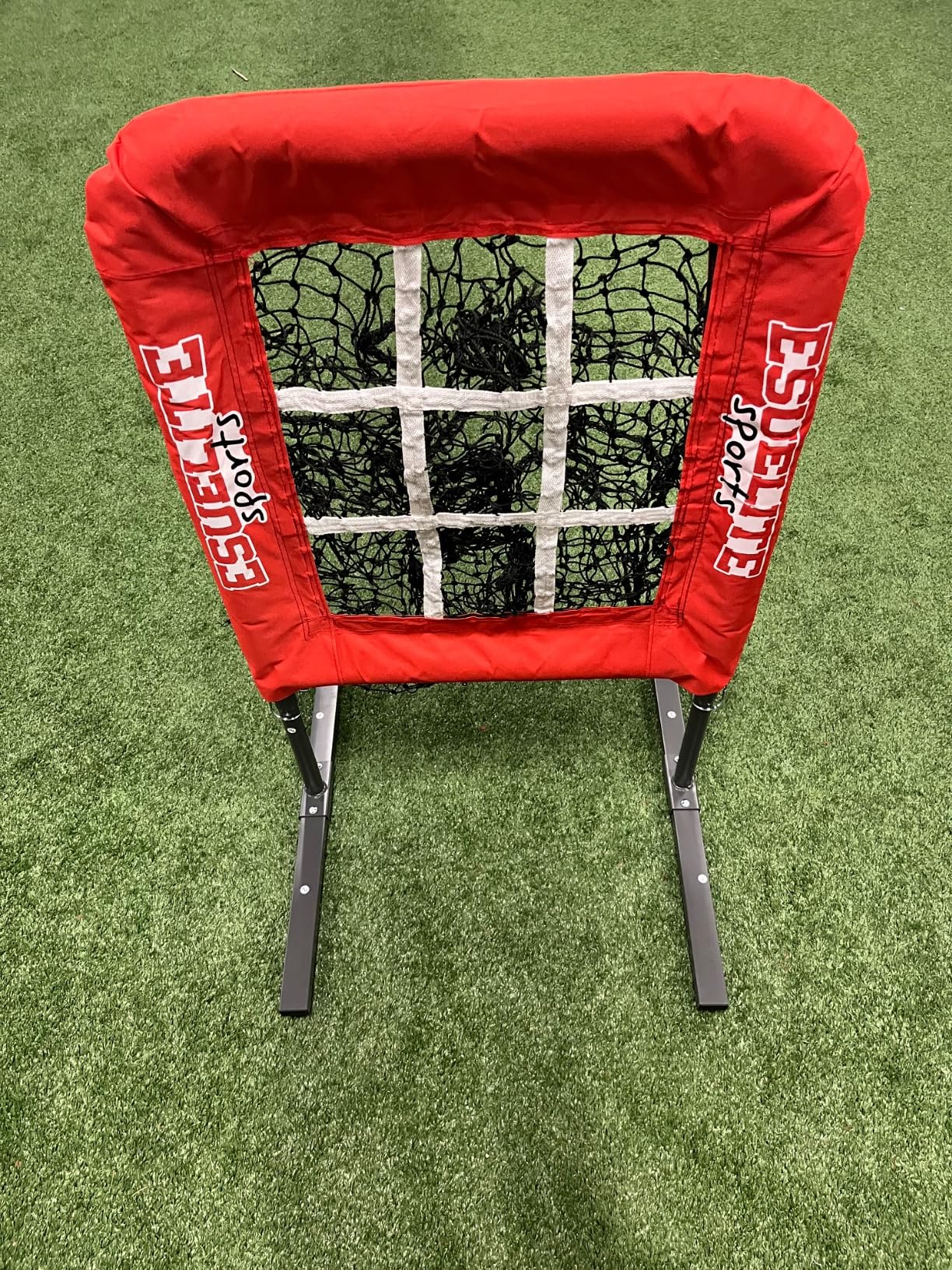 9 Hole Pitching Net with Strike Zone, Baseball Softball Pitching Target - Adjustable Height Portable Indoor Outdoor Training Equipment for Pitchers of All Levels, Coaches, and Players customer photo 1
