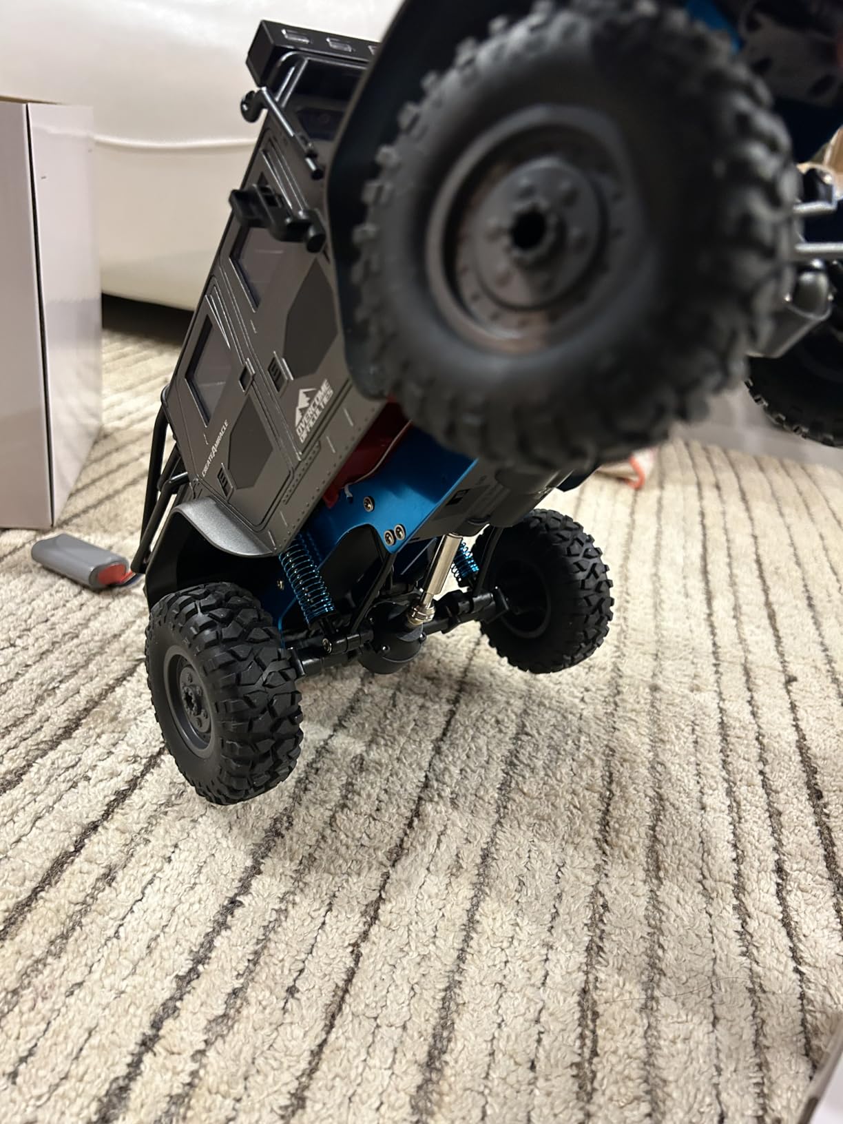 SIMREX 1:16 Scale Hobby Grade RC Car, 36 KPH High Speed 4WD Remote Control Monster Truck, All Terrain Off-Road 4x4 Vehicle w/ 2.4 GHz Radio, Electric RC Truck for Kids & Adults Outdoor Play customer photo 2