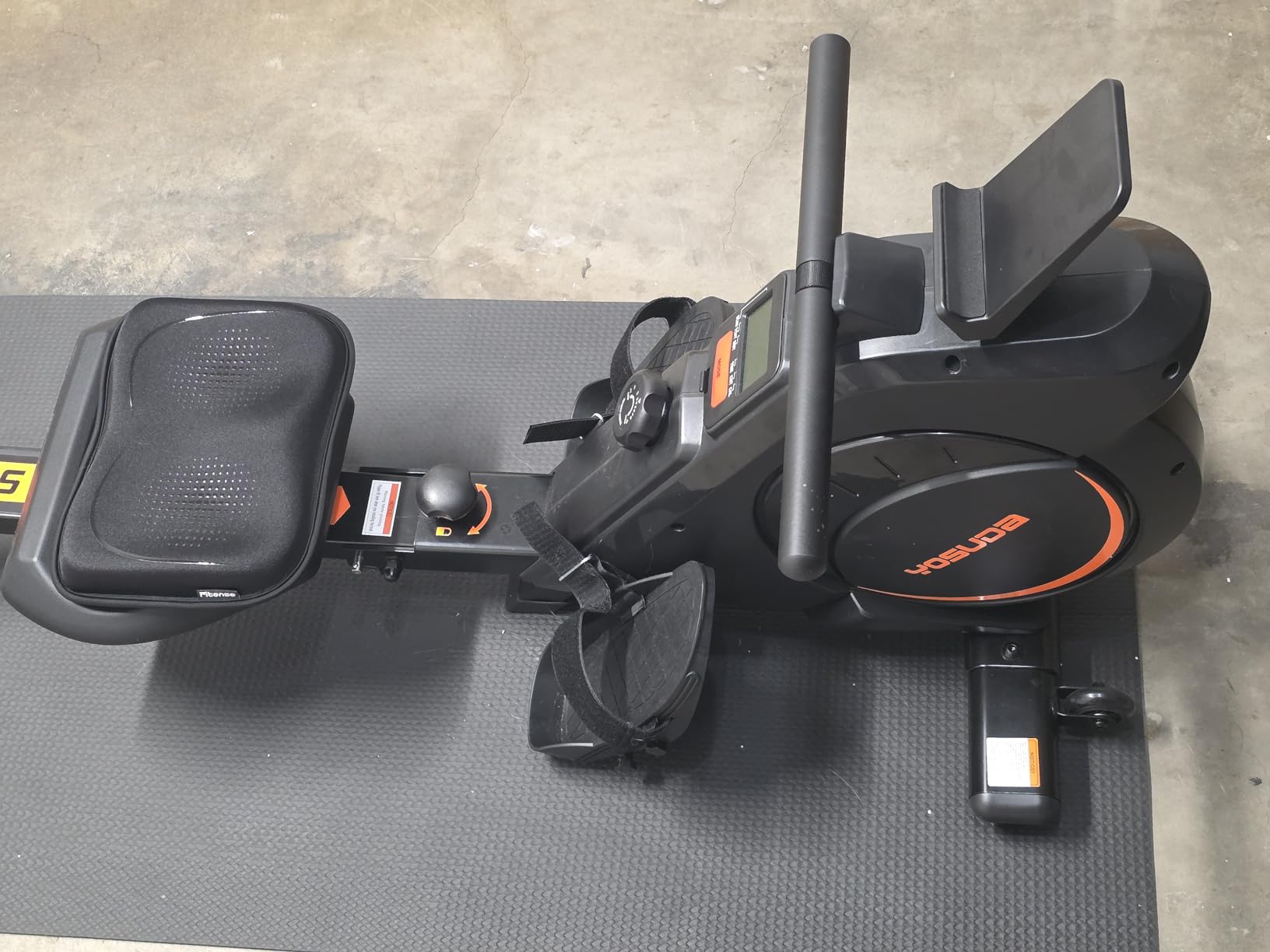 Rowing Machine Seat Cushion for The Concept 2 Rowing Machine with Extra Sports Headband, Memory Foam Row Machine Pad customer photo 2