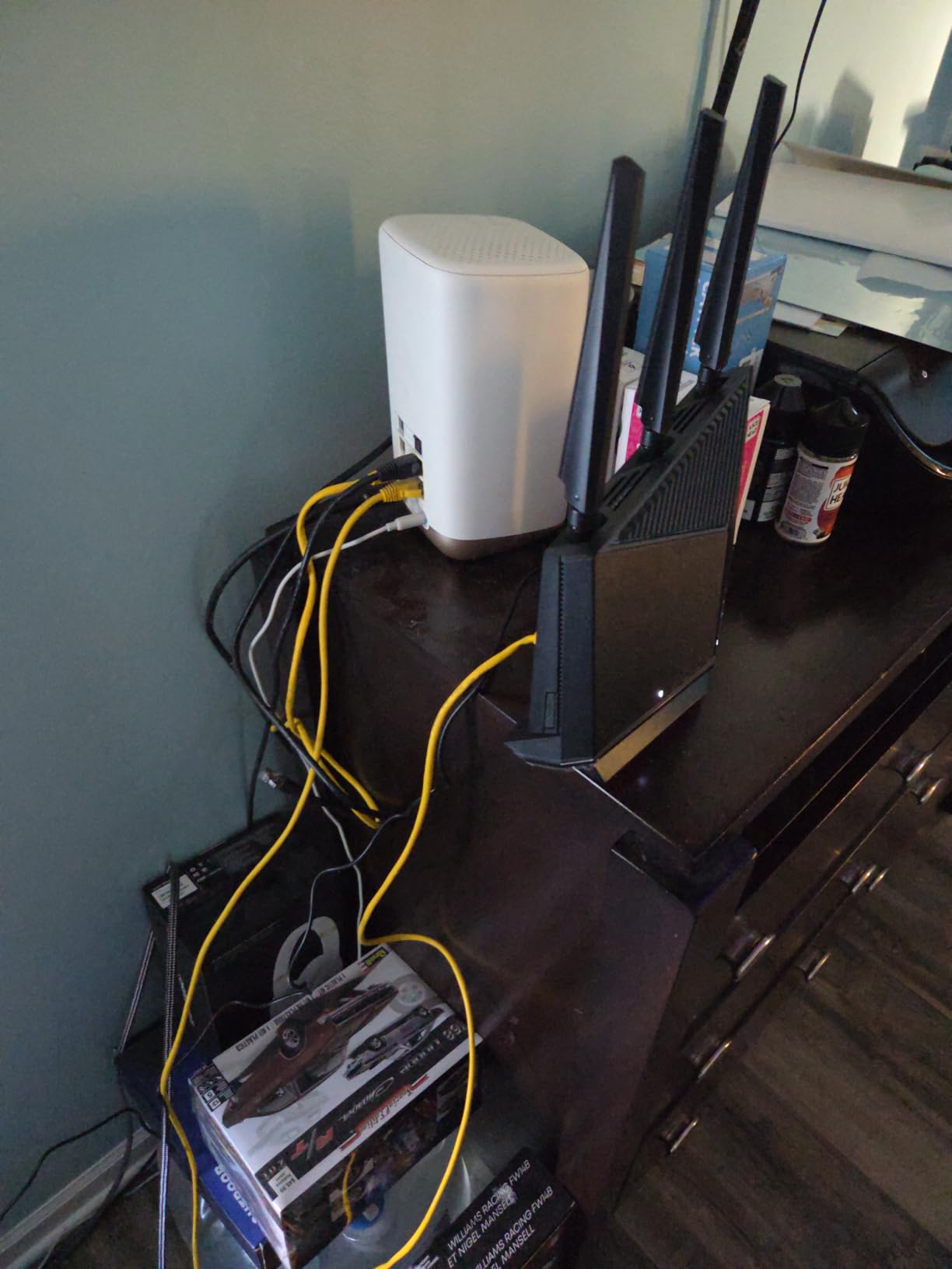 ASUS RT-BE86U WiFi 7 Gaming Router, 10G WAN, 6.8 Gbps, Mesh VPN Compatible customer photo 1