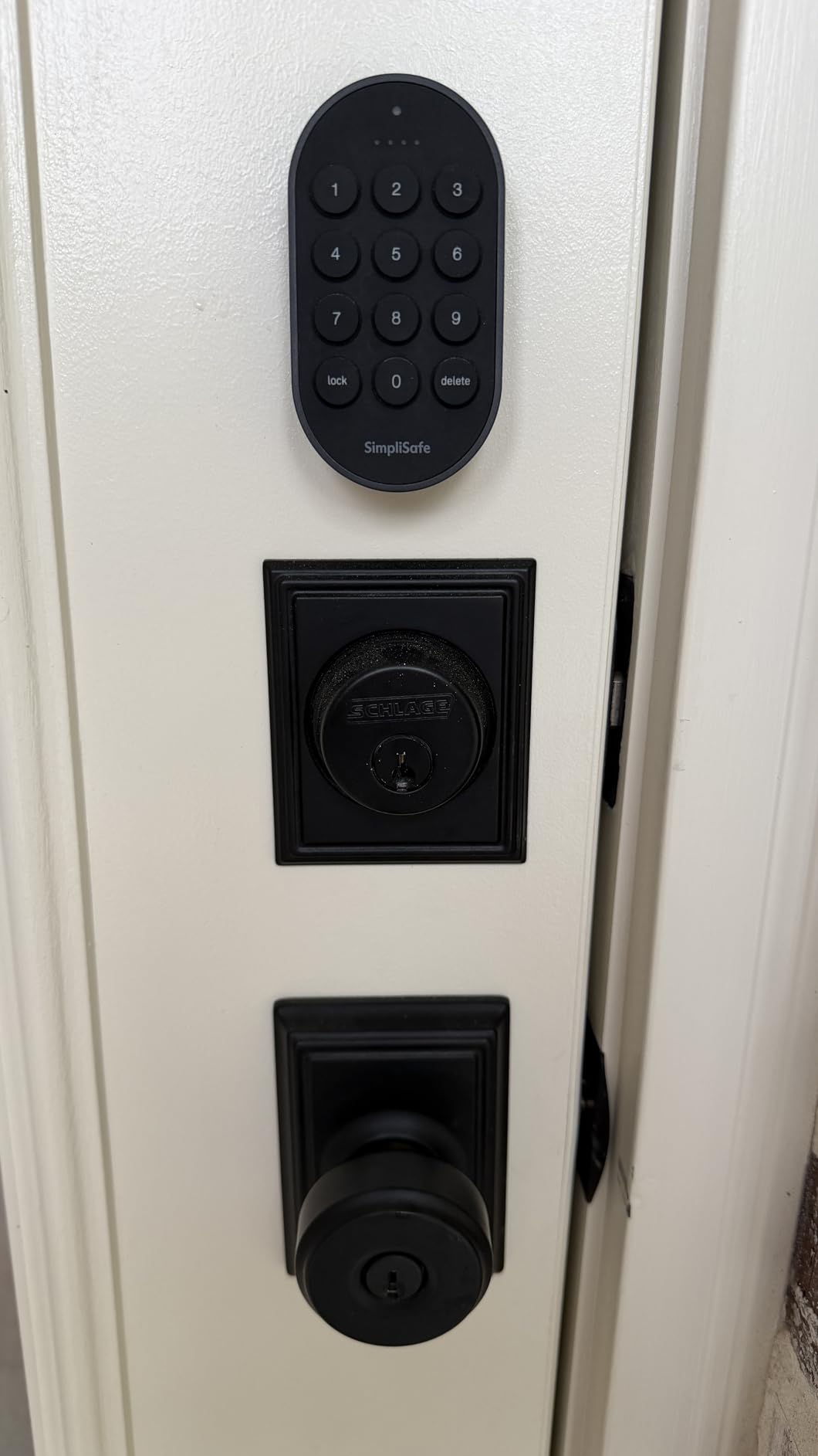 SimpliSafe Smart Lock Series 2 (White) for The Gen 3 Home Security System customer photo 2
