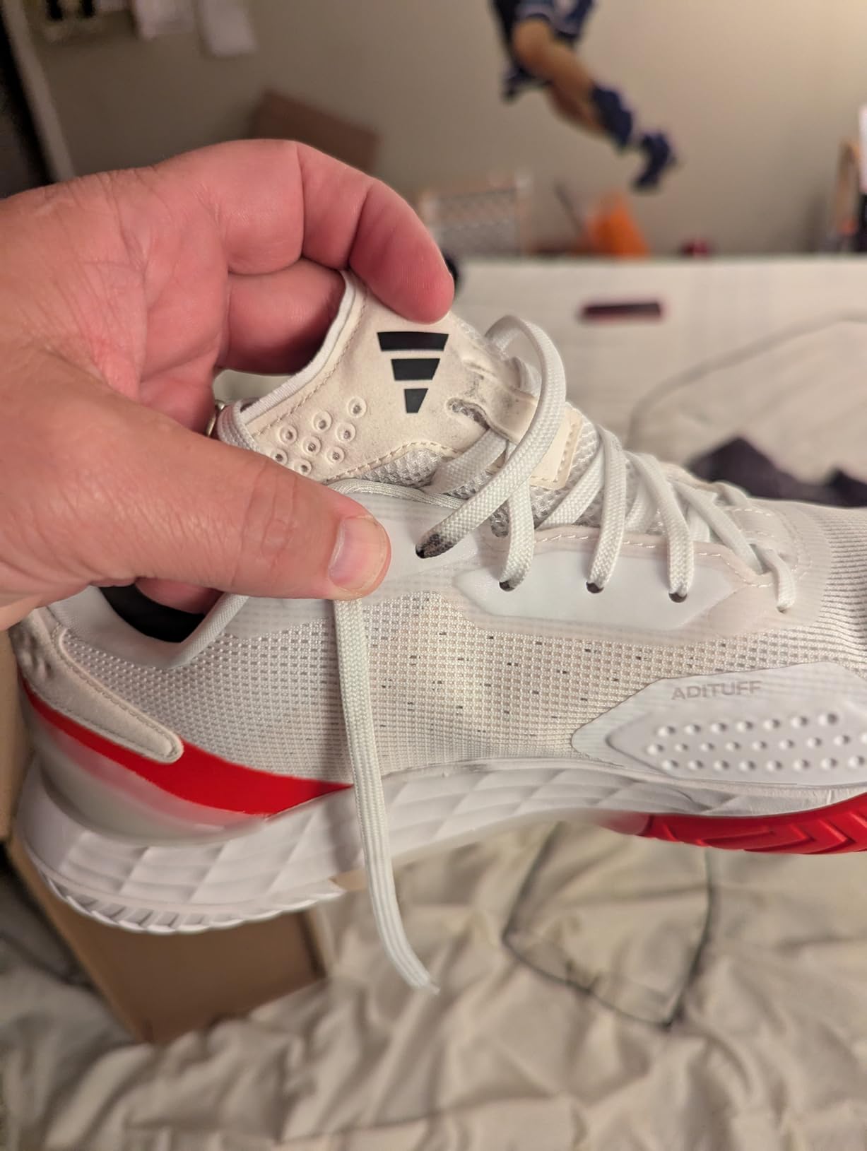 adidas Men's Defiant Speed 2 Tennis Shoes customer photo 1