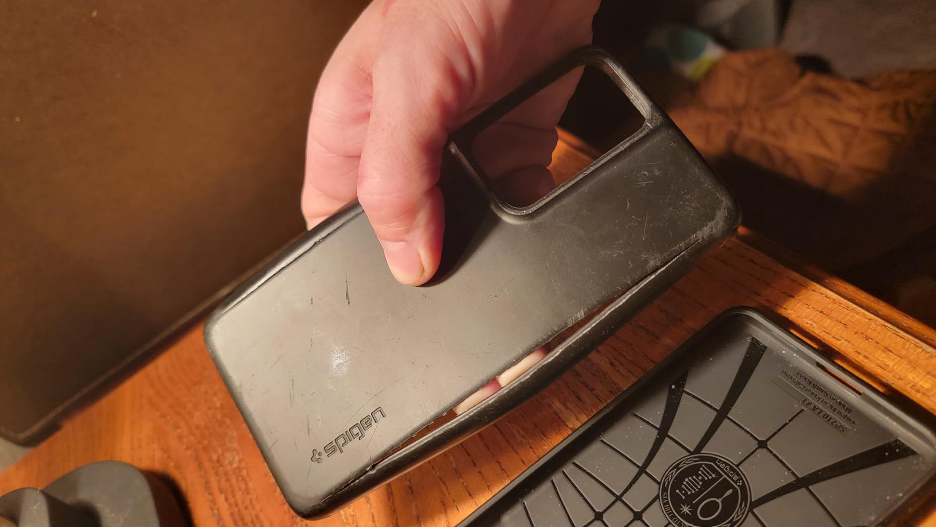 Spigen for Galaxy S25 Case, Liquid Air, No Magnet Ring, Military-Grade Protection - Matte Black customer photo 1