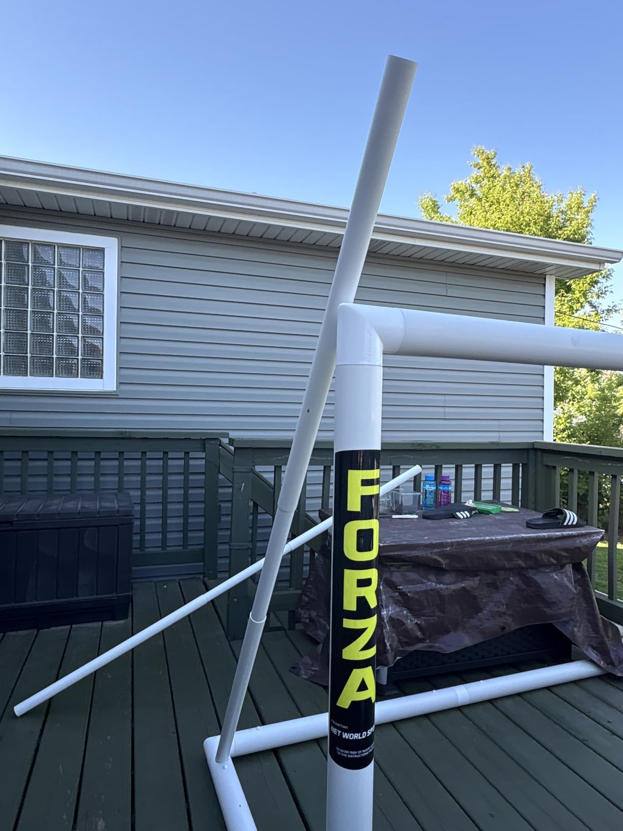 FORZA 6 x 4ft Kids Soccer Goal - The World's #1 Backyard Goal! | 100% UK-Made, 2 Min Setup, Unbreakable Goalpost Bundle - Buy FORZA, Play Forever! customer photo 1