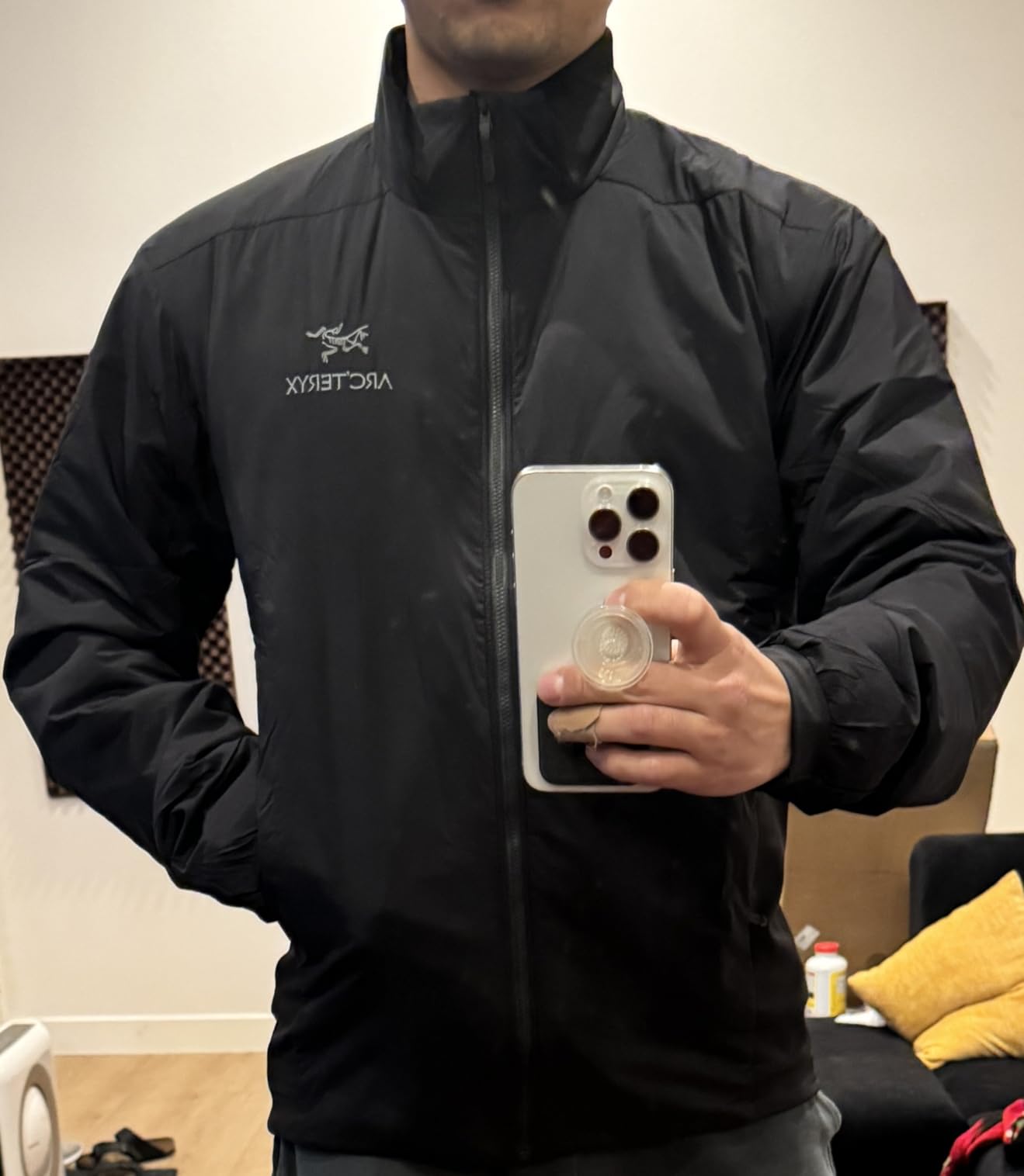 Arc'teryx Atom Jacket Men's | Warm Even When Wet Synthetically Insulated Jacket customer photo 2