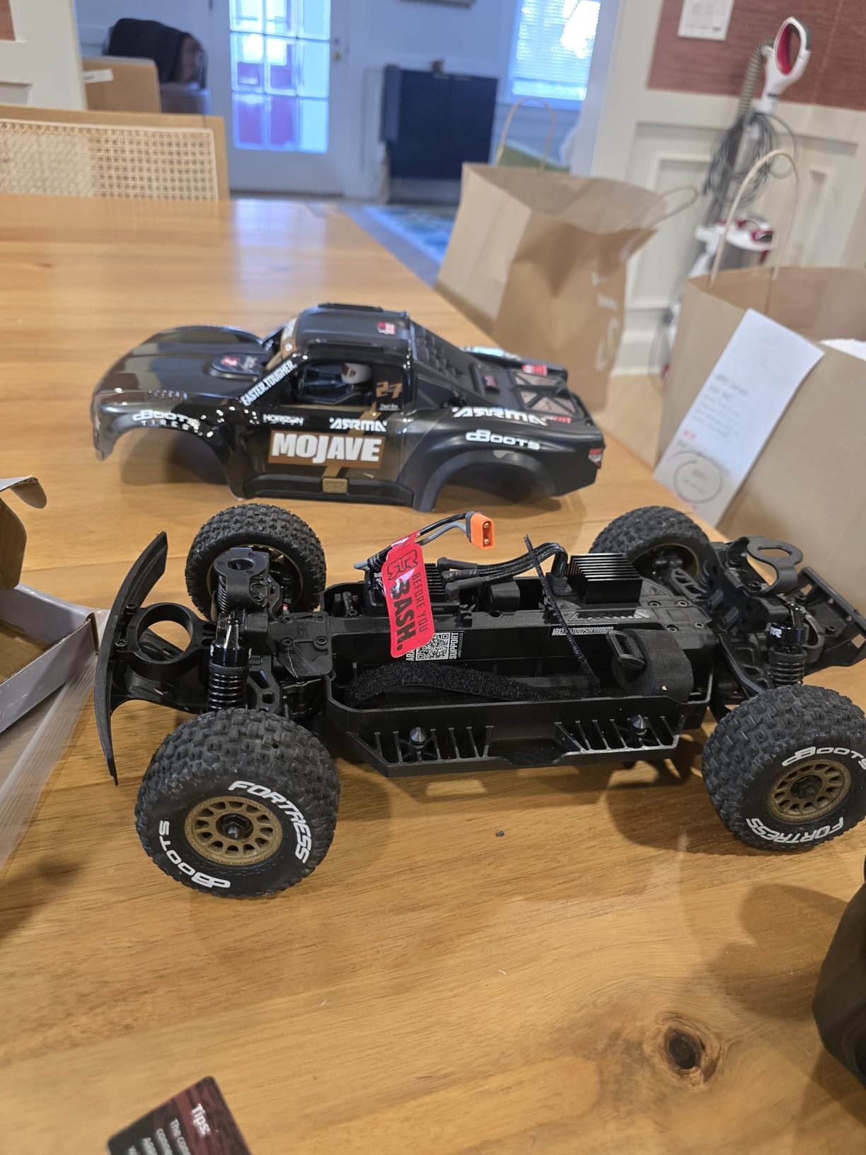Arrma RC Truck Mojave GROM 4X4 223S BLX BRUSHLESS Small Scale Desert Truck RTR, Black, ARA2304T1 customer photo 2