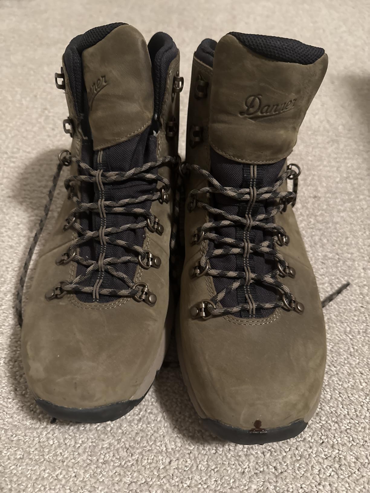 Danner Mountain 600 Leaf GTX Men's Hiking Boots - Waterproof Quick-Dry Gore-Tex Membrane & Slip-Resistant Work Boots for Men - Triple-Density OrthoLite Footbed & Full-Grain Leather Upper customer photo 2