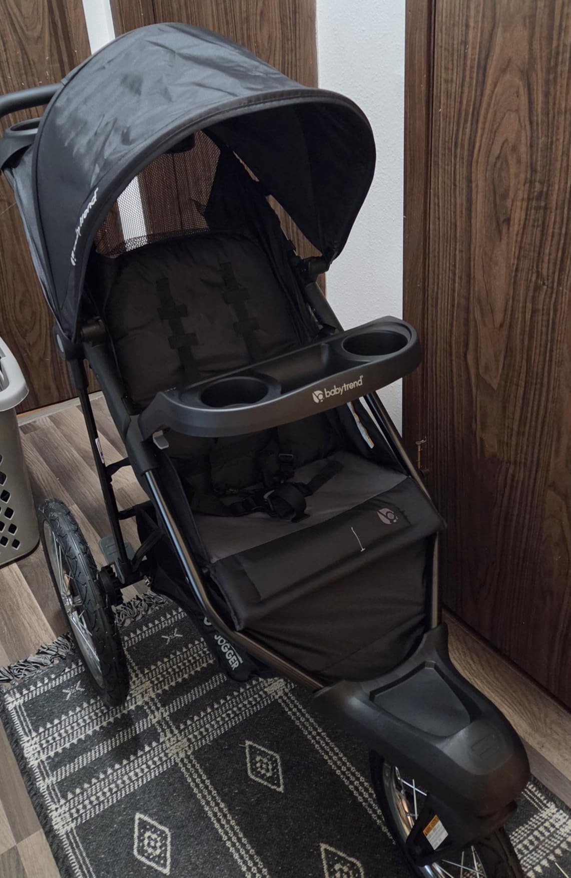 Baby Trend Journey Jogging Stroller, Stellar Grey customer photo 2