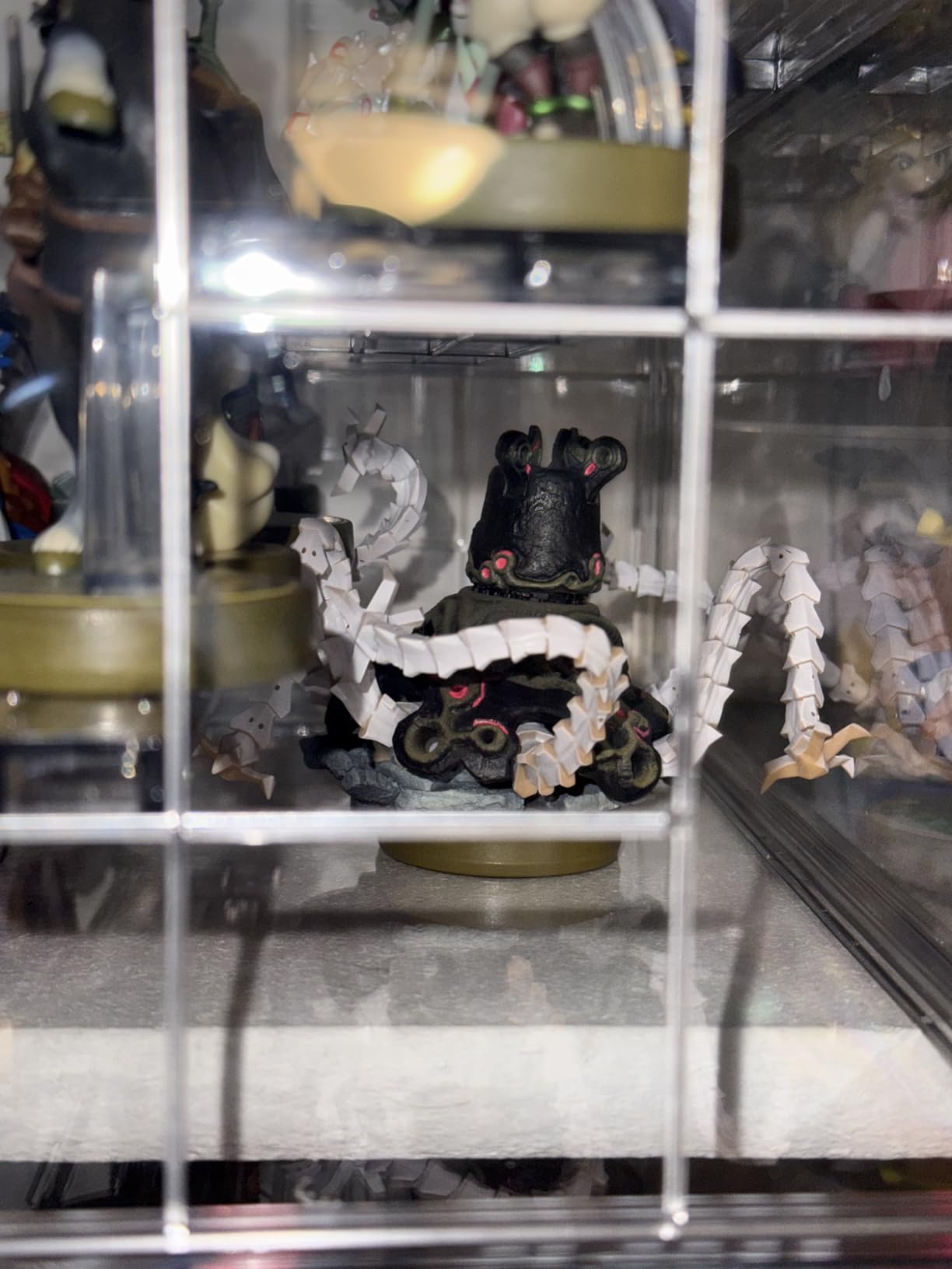 Acrylic Display Case for Collectibles, 4 Tier Figure Display Box customer photo 2