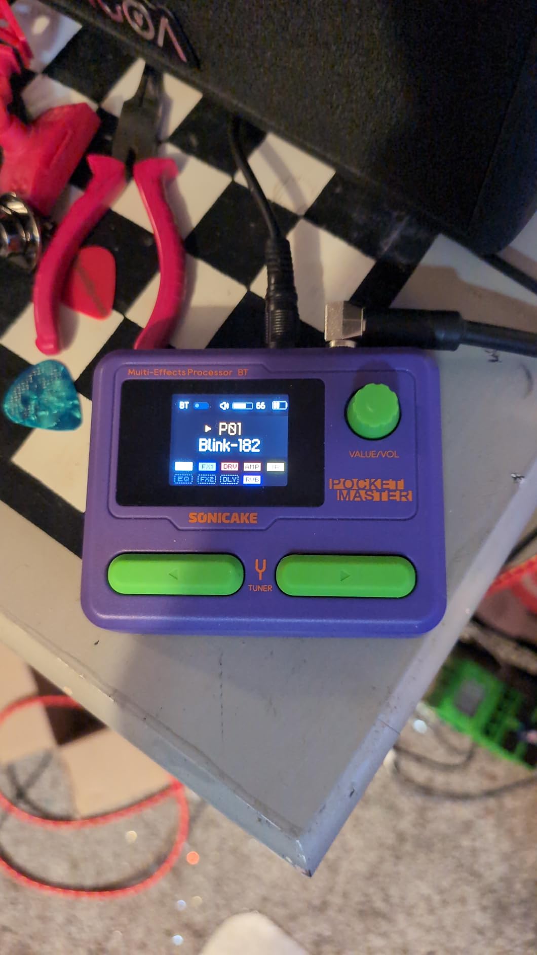 SONICAKE Pocket Master-Portable Multi Effects Pedal customer photo 2