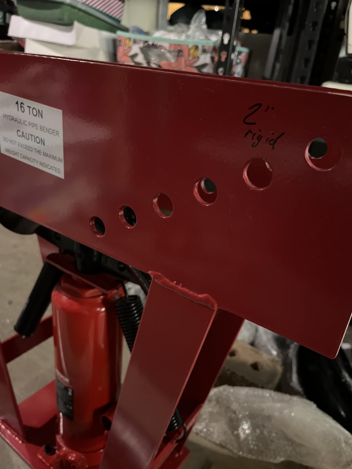 VEVOR Hydraulic Pipe Bender, 16 Ton Manual Copper Exhaust Pipe Bending Machine with 8 Dies (1/2