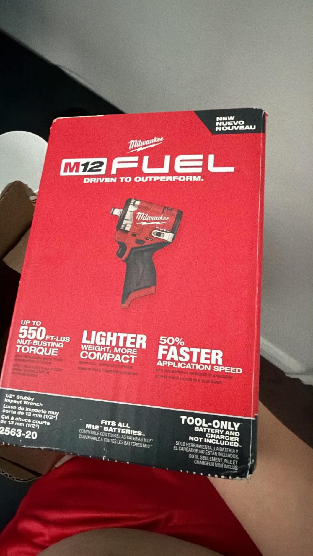 M12 FUEL Stubby 1/2 Inch Impact Wrench (Bare Tool) customer photo 2