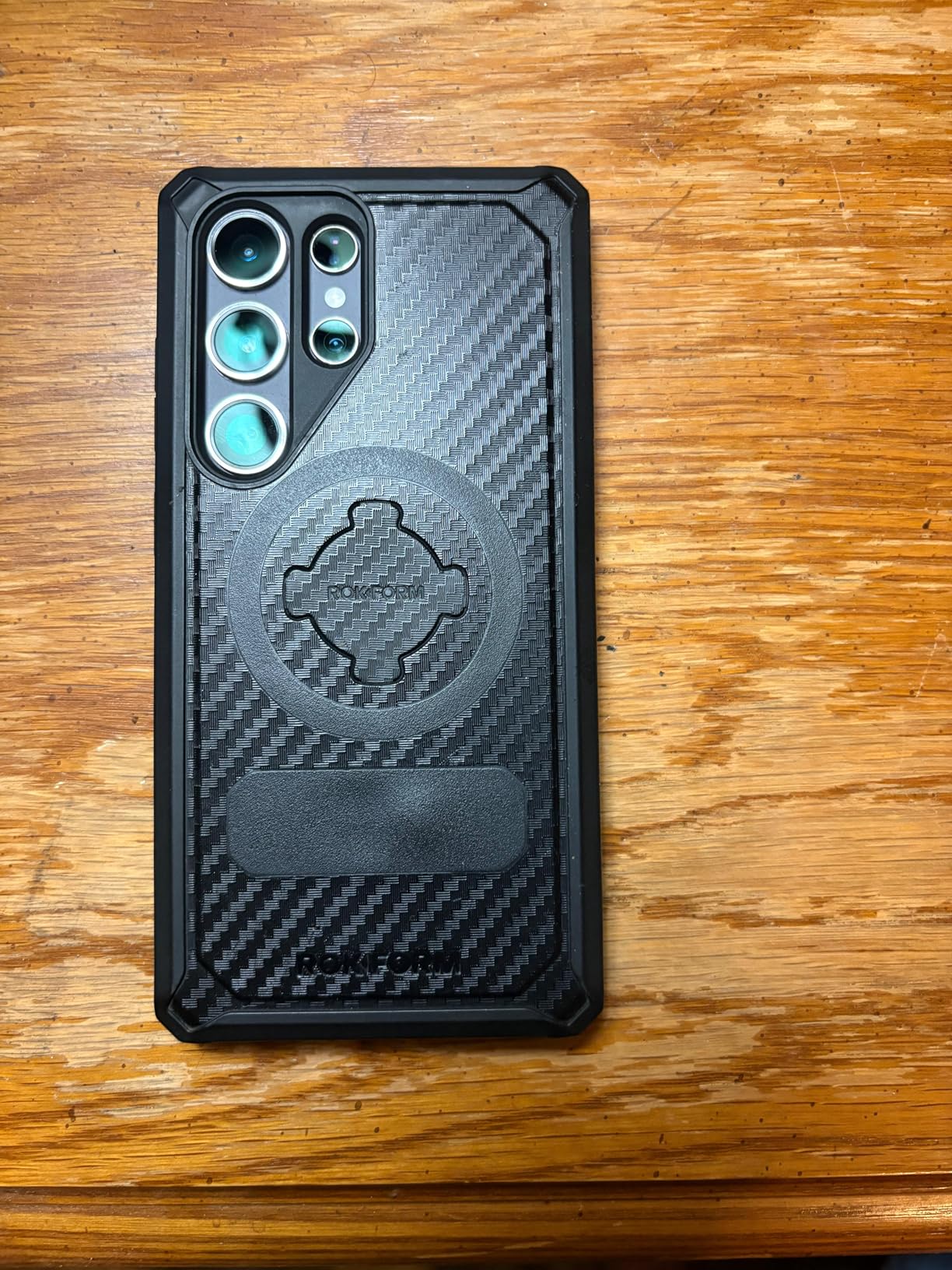 ROKFORM Rugged Protective Case Compatible with Galaxy S25 Ultra, Magnetic Cover with Twist Lock, Drop-Tested Armor - Black customer photo 1
