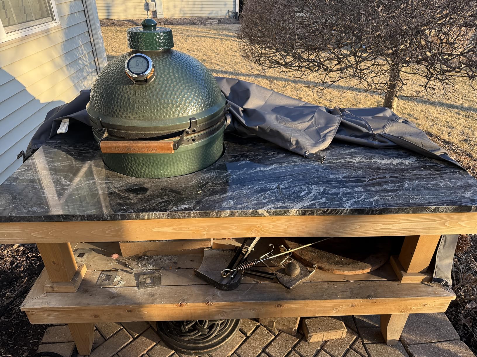ProTemp S1 Patented Smart Grill Gauge Thermometer Hub Wi-Fi and Bluetooth for Weber Big Green Egg Grills Smoker Offset Upgrade Replacement Accessories (BGE Version, Suitable for Big Green Egg) customer photo 1