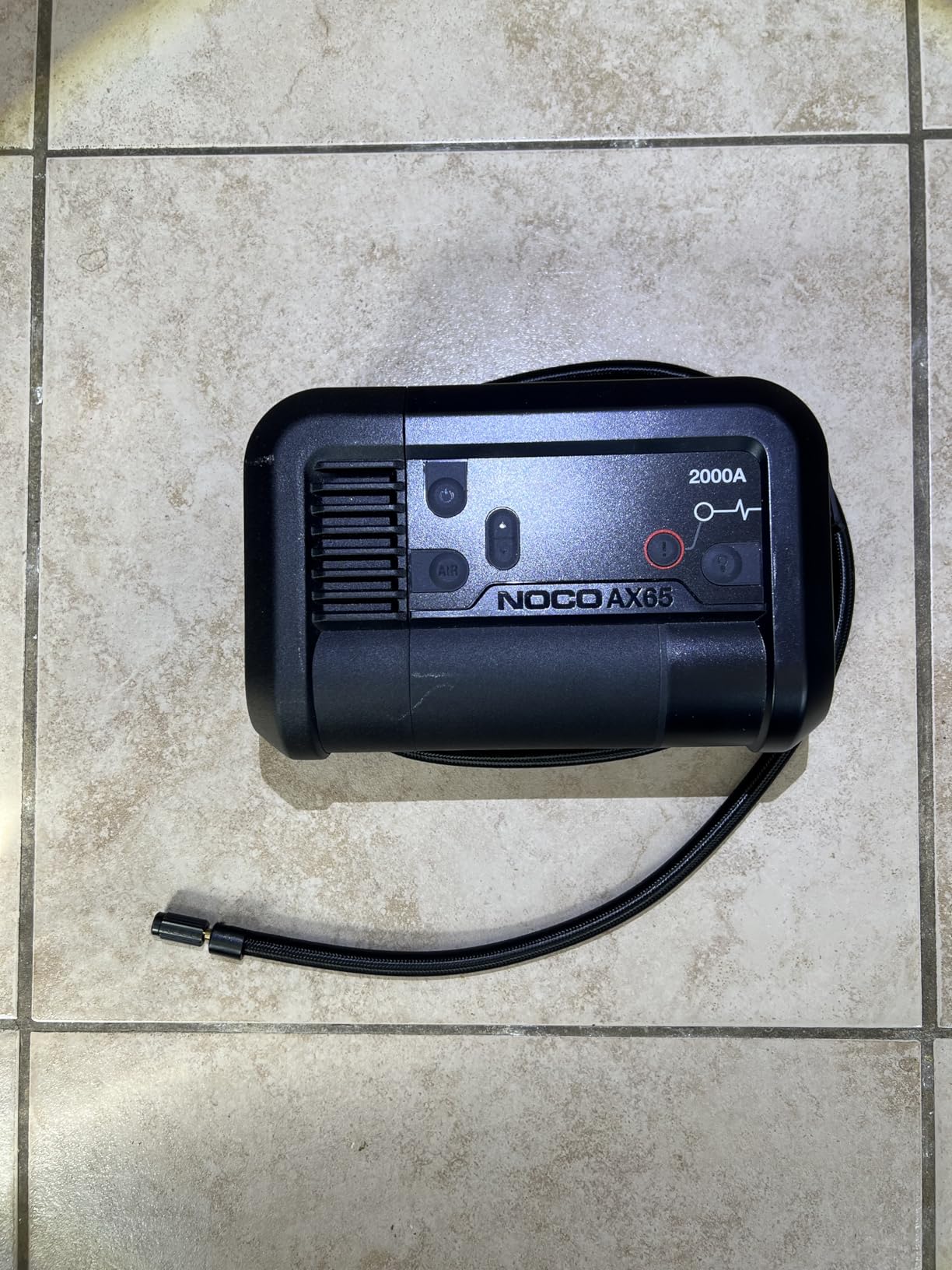 Boost+Air AX65: 2000A Jump Starter with Air Compressor Tire Inflator - Starts 8.0L Gas & 6.0L Diesel - 67 SLPM Airflow Inflates 0-40 PSI in 2 Minutes customer photo 1