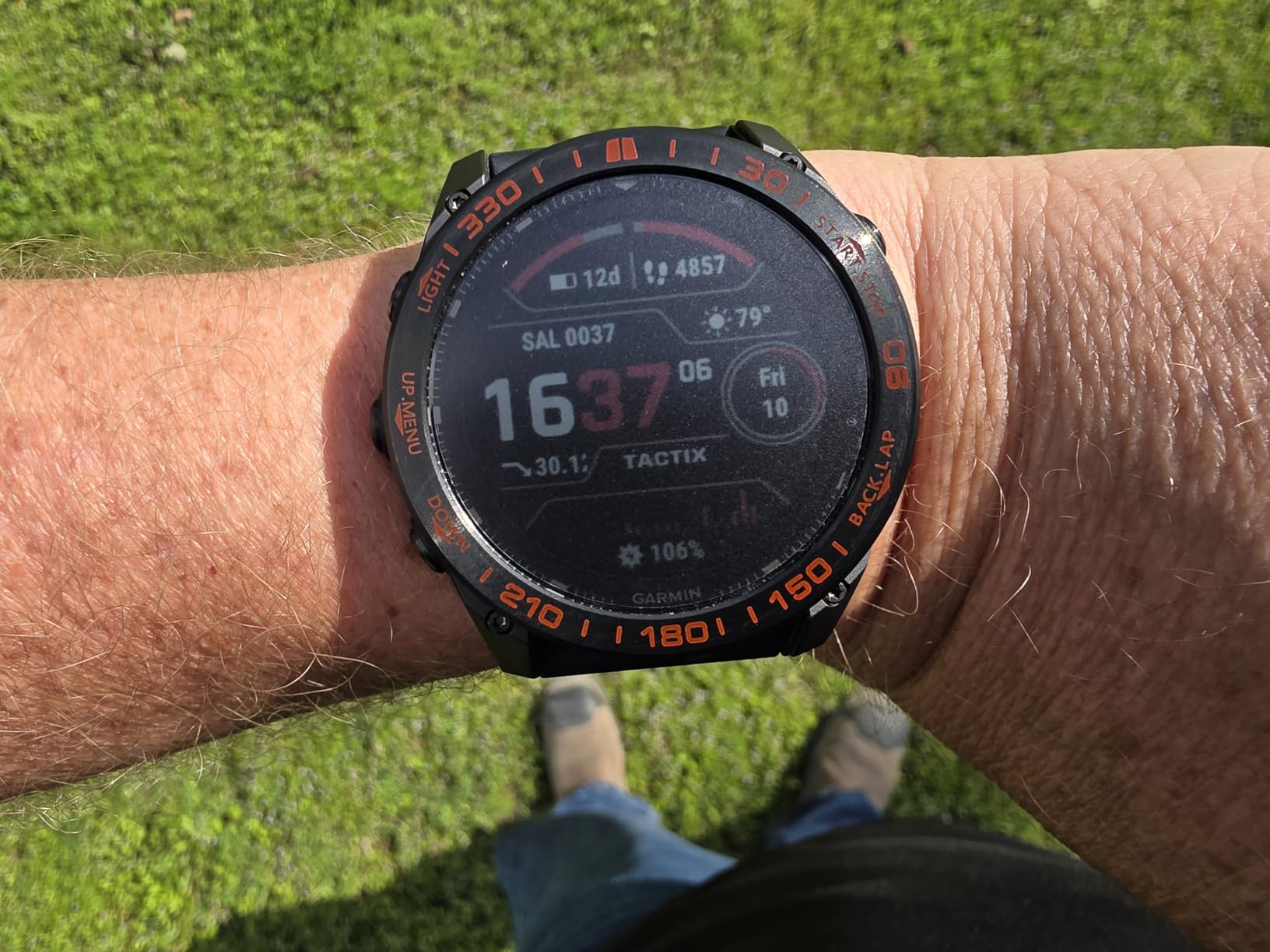 Garmin tactix® 8 51mm, Solar Charged Display, Premium Tactical GPS Smartwatch, Includes Applied Ballistics Ultralight™ Solver customer photo 2