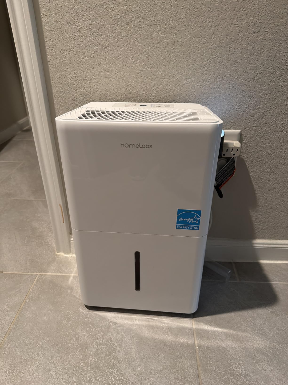 Dehumidifier, 95OZ Dehumidifier for Home 1000 Sq.Ft - Quiet with Auto Shut Off & Relaxing 7 Color Ambient Light, Ideal for Livingroom, Bedroom, Basement (Black) customer photo 2