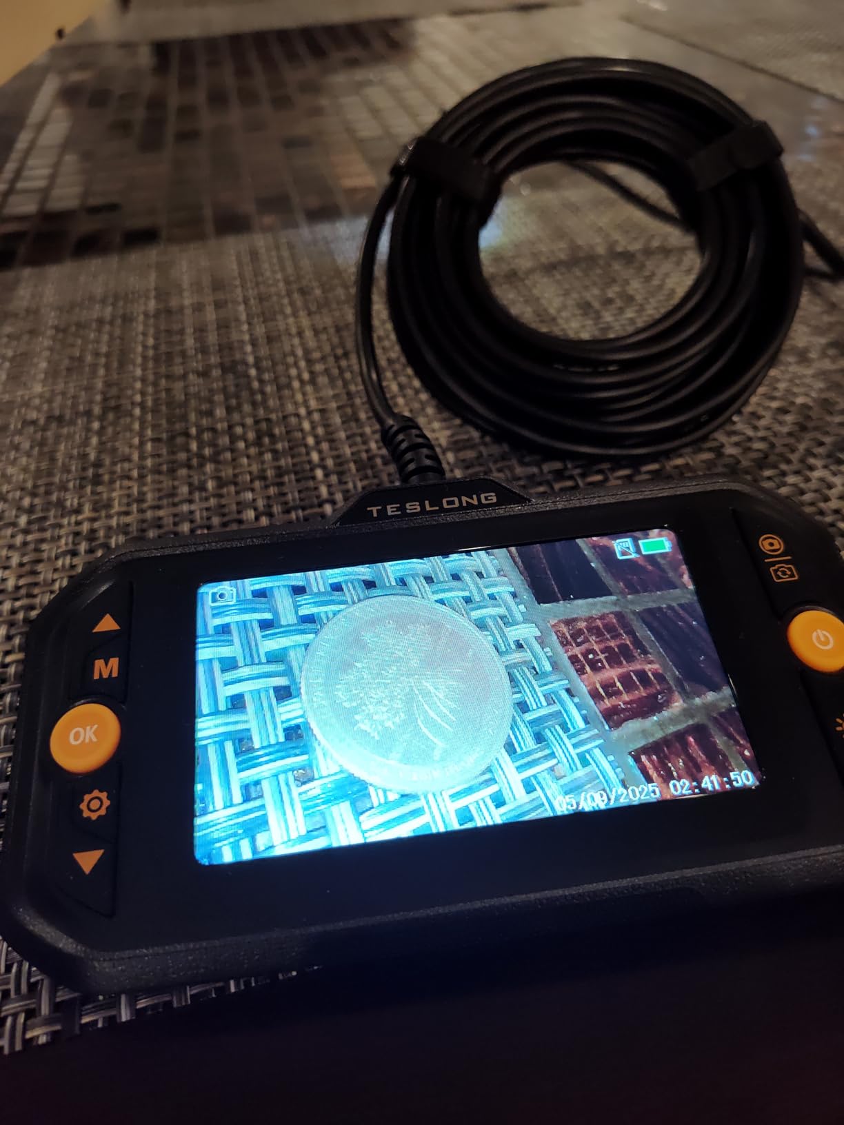 Teslong Dual Lens Endoscope with Light, Mechanic Borescope Inspection Camera, Fiber Optic Scope, Flexible Snake Probe for Automotive, HVAC, Wall & Home Inspections (16.5FT) customer photo 1