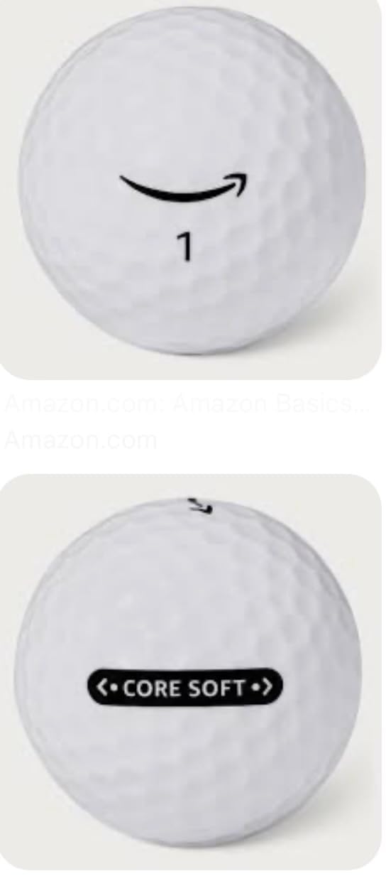 Amazon Basics Core Soft Golf Balls customer photo 1