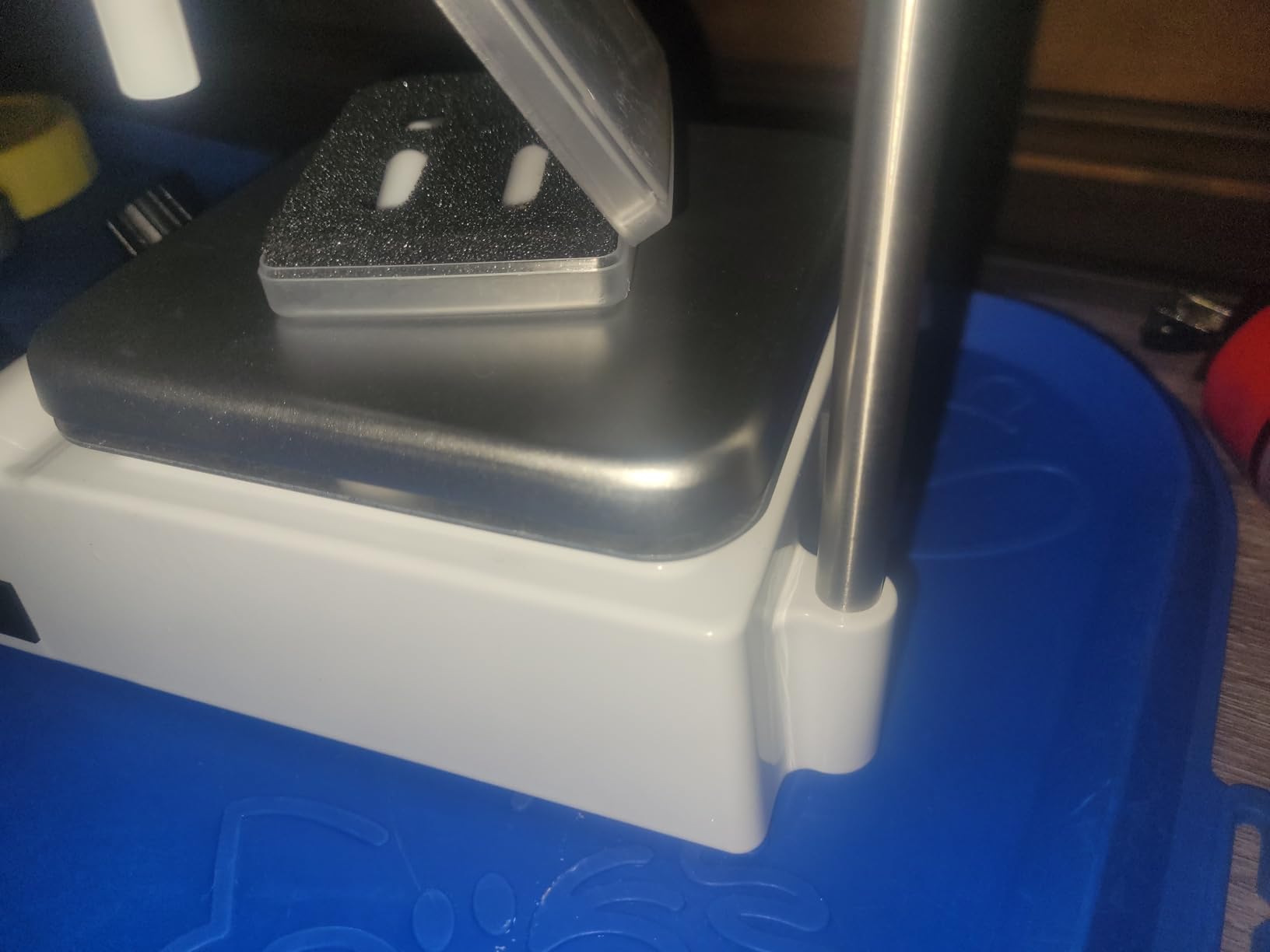 300℃/ 572℉ Magnetic Stirrer Hot Plate 2L Heated Mixer 2000RPM Lab Stirring W/Support Stand,Stir Bar Recycler Set(Non Digital) customer photo 2