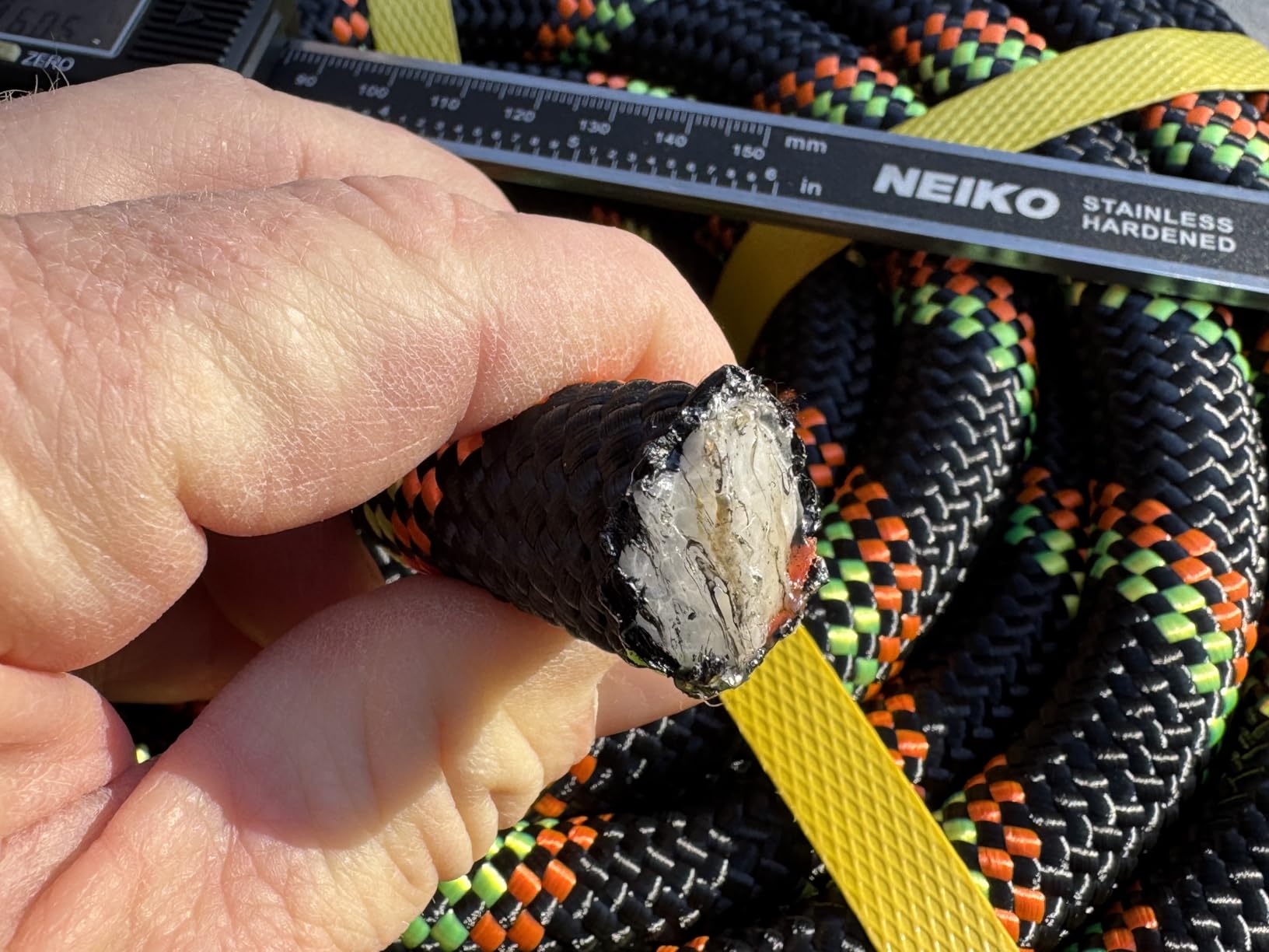 Double Braided Arborist Rigging Rope, 3/4