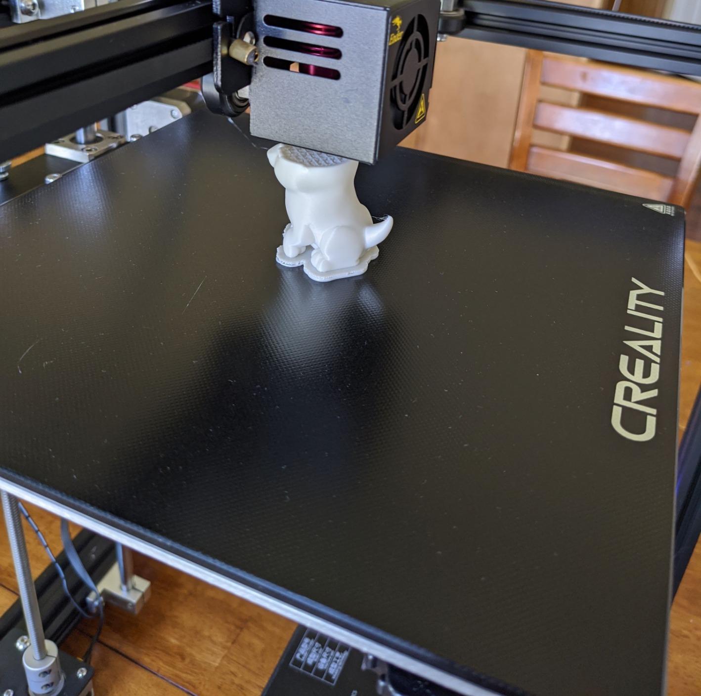 Ender-3 V3 KE 3D Printer, 500 mm/s High-Speed Printing with Auto-Leveling, Sprite Direct Extruder Supports 300C Printing, Ultra-Smooth and Stable, 220x220x250 mm Print Volume customer photo 1