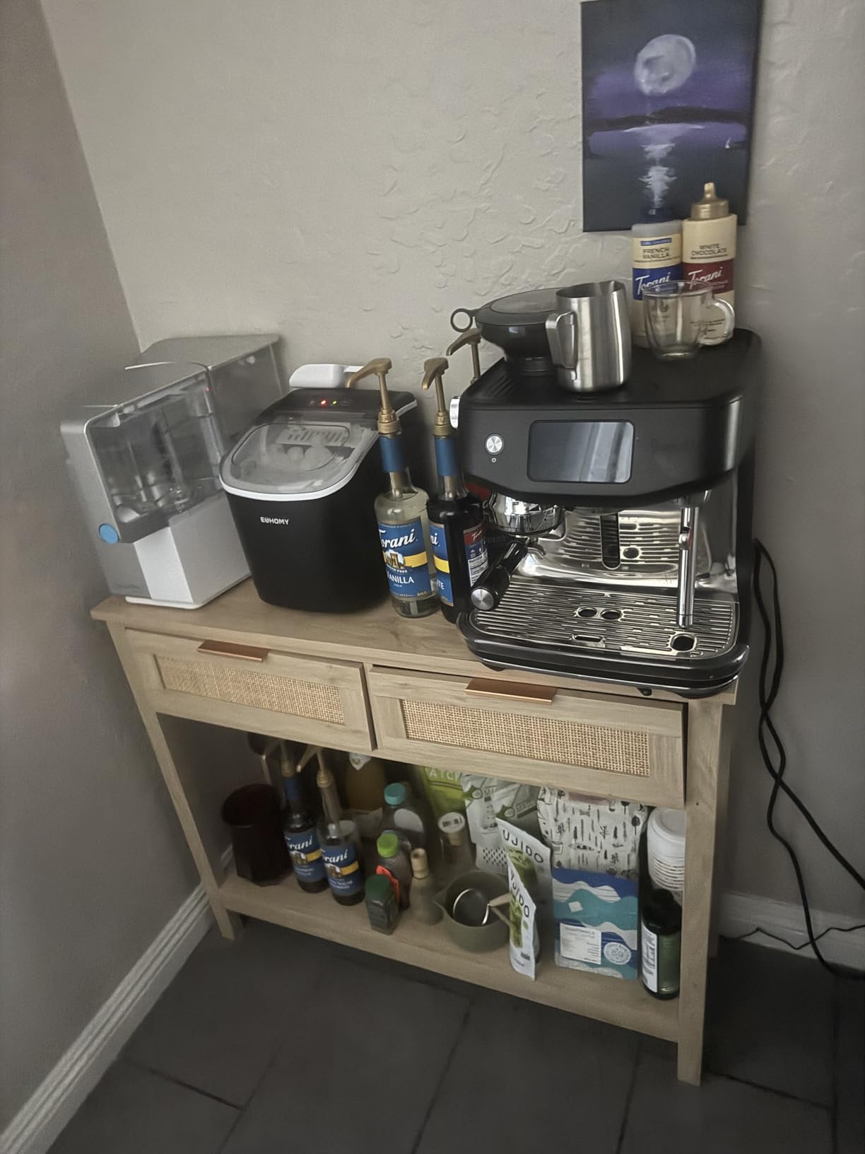Breville Oracle Jet Espresso Machine, Damson Blue customer photo 1