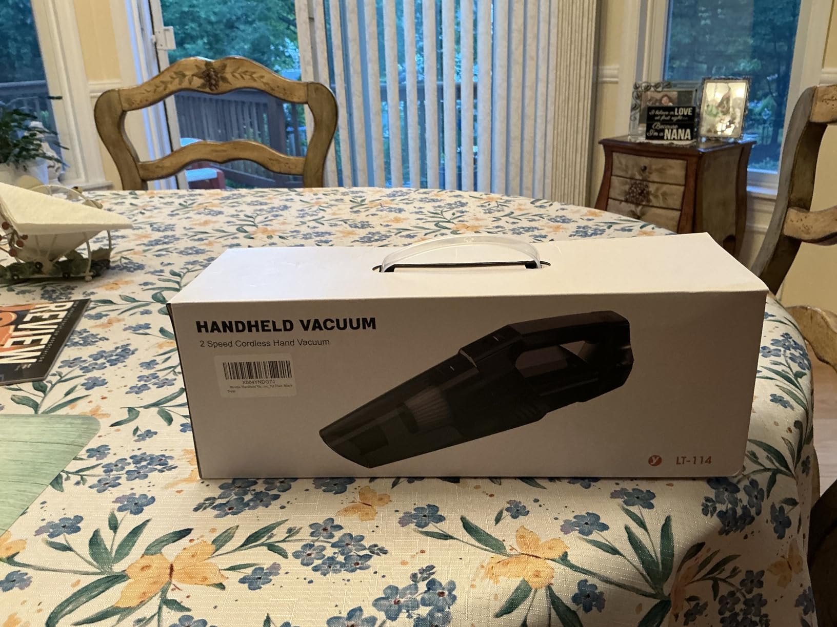 Blestan Handheld Vacuum Cordless Portable Car Vacuum with LED Light, High Power Suction, 3 in 1, Lightweight Rechargeable Hand Vacuum, Hand Held Vacuum Cleaner for Car Home Office, Pet Hair, Black customer photo 2