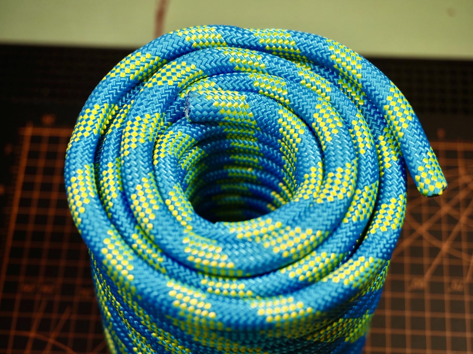 1/2 inch x 100ft Arborist Tree Climbing Rope - 48 Strand Polyester Static Bull Rope, 9000lb Breaking Strength - Heavy Duty Utility Line for Swing Pulling, Outdoor, Marine Use - ASTM F2116 Certified customer photo 2