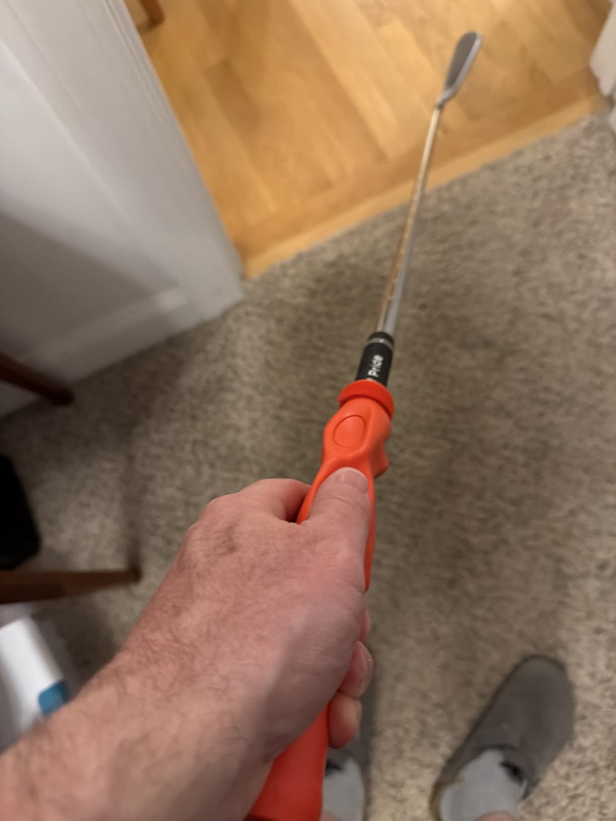 Golf Grip Trainer - Golf Training Aid for Correct Hand Positioning, Fits All Golf Clubs, Build Proper Grip Fundamentals for Consistent Practice customer photo 1